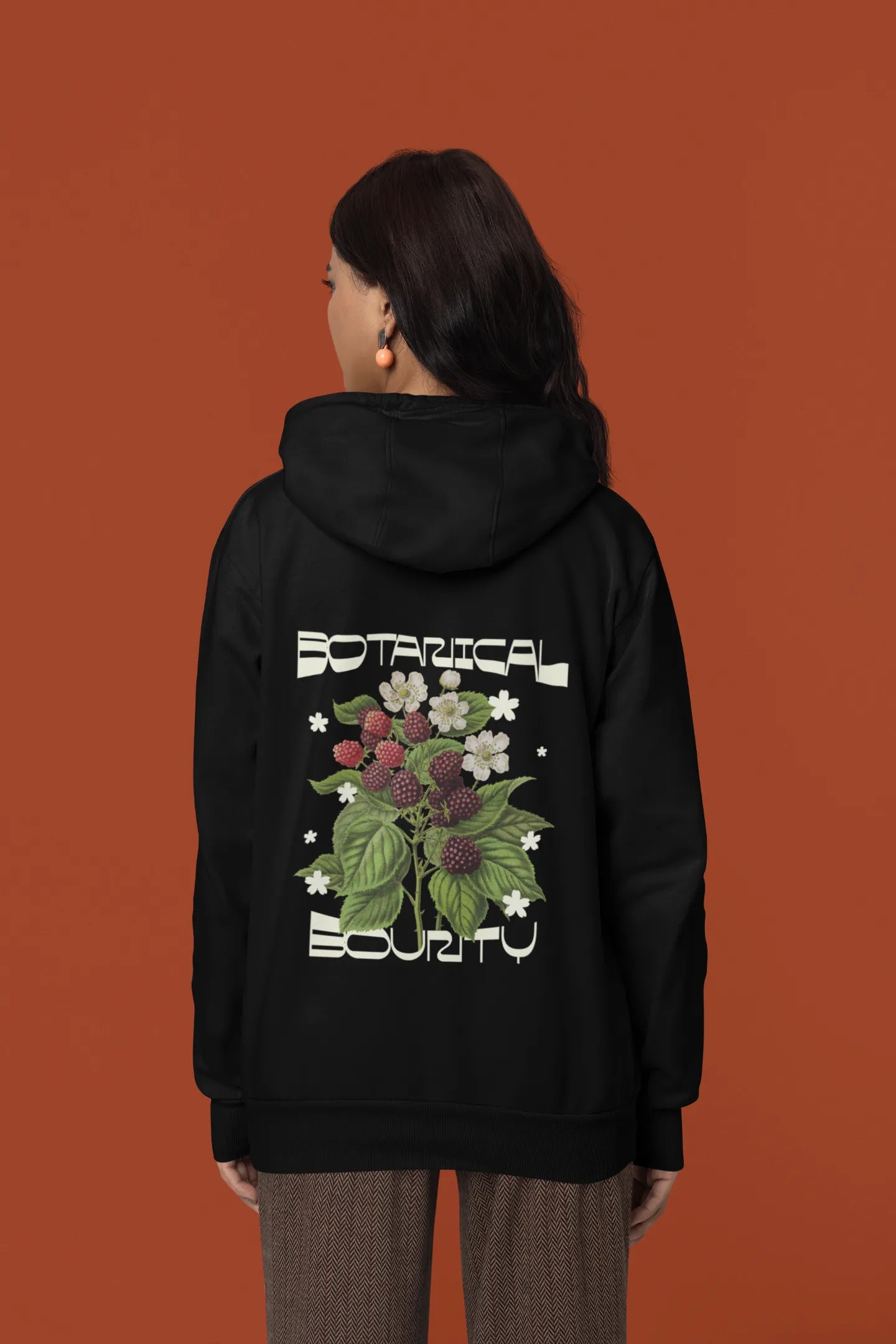 Botanical Bounty | Wildlife | Unisex Winter Hoodie