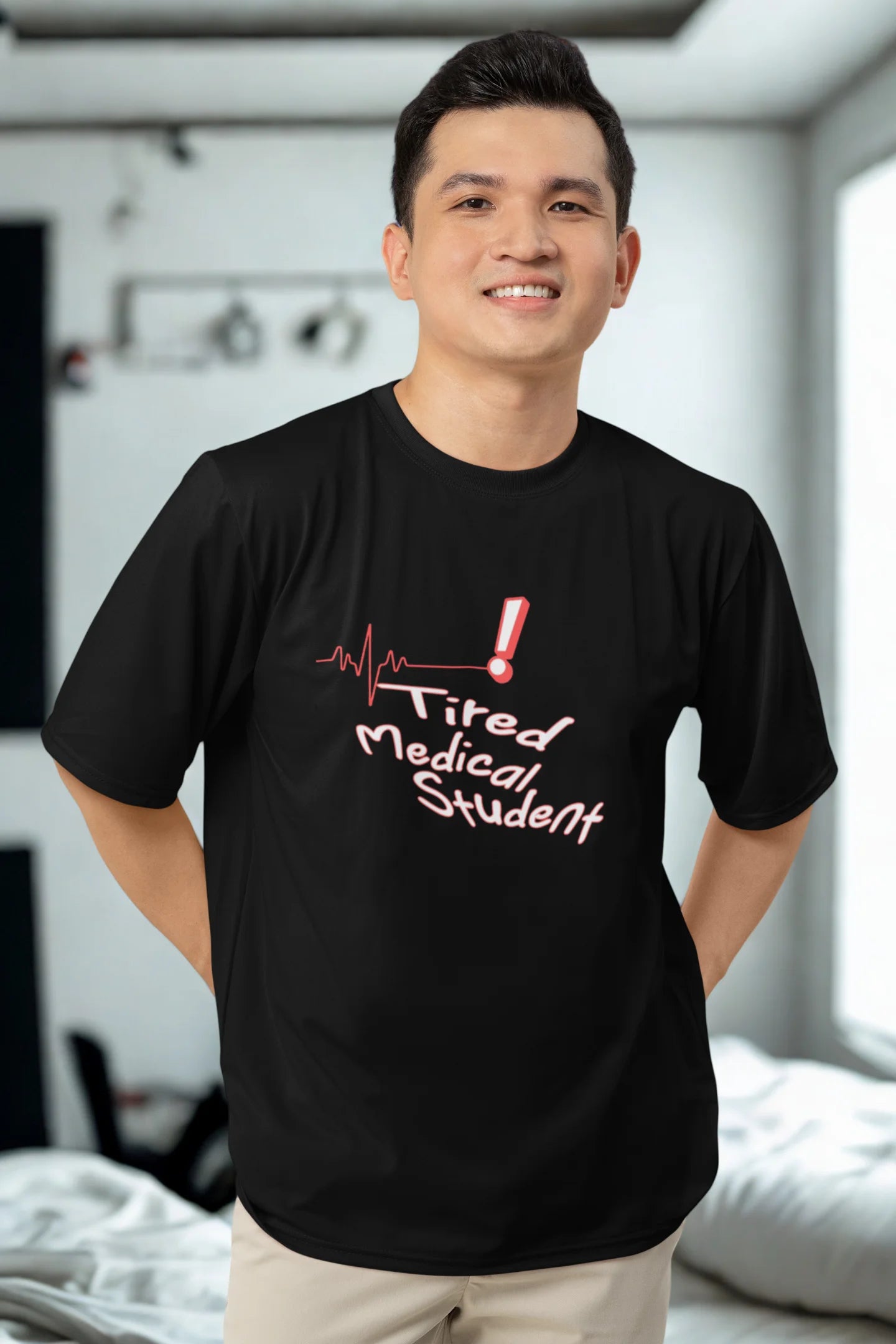 Tired Medico | Medico | Dropped Sleeve Unisex Tee