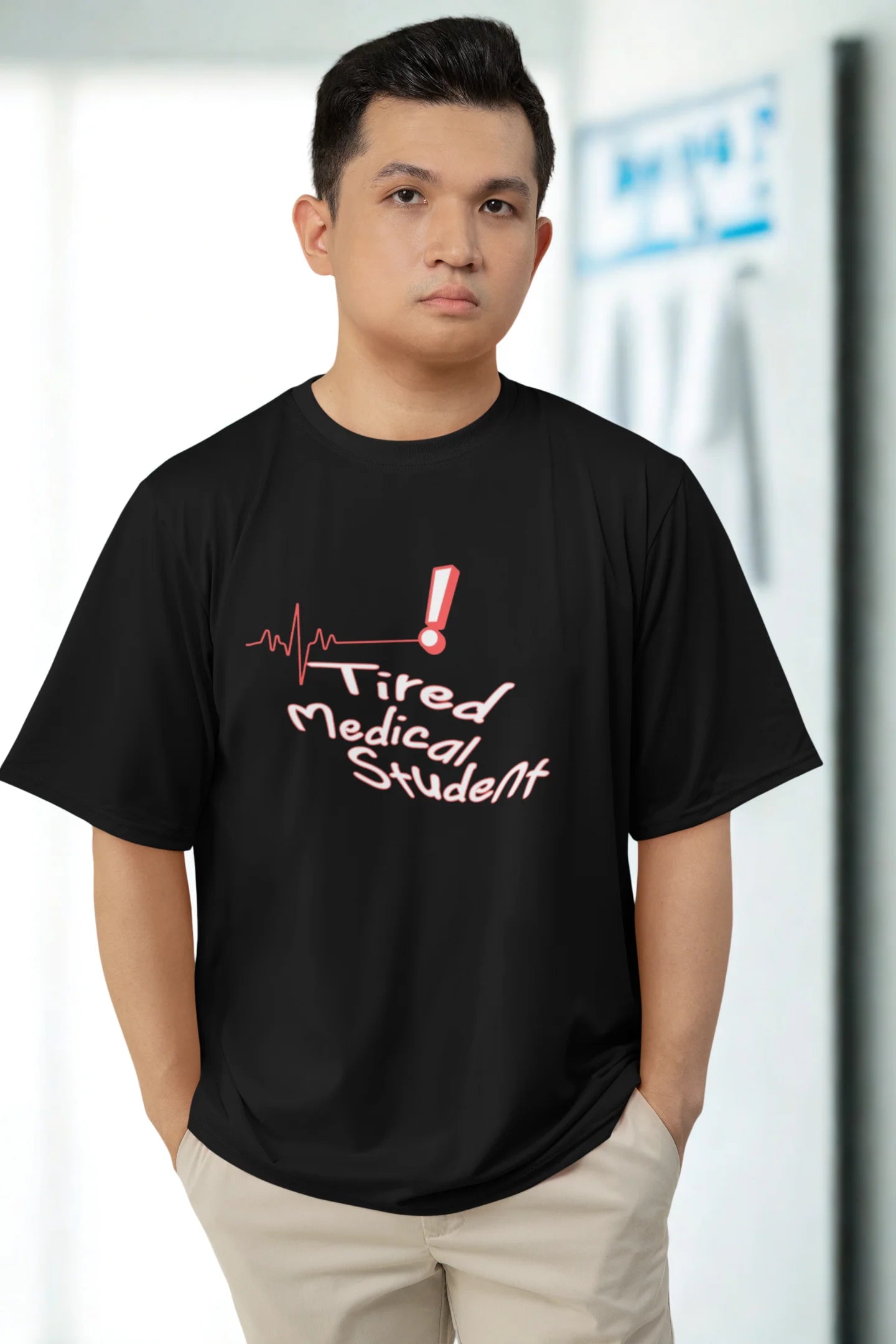Tired Medico | Medico | Dropped Sleeve Unisex Tee