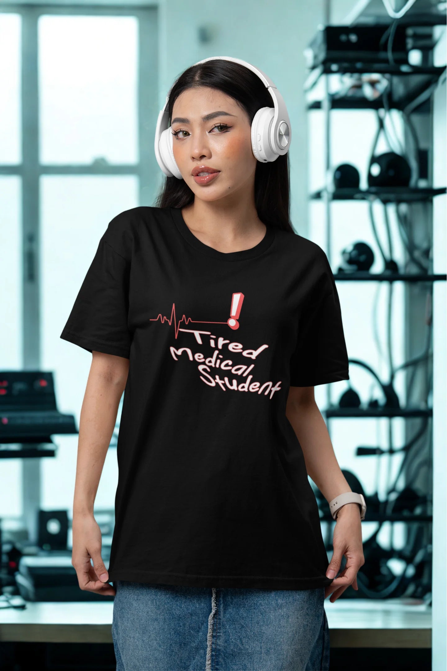 Tired Medico | Medico | Dropped Sleeve Unisex Tee