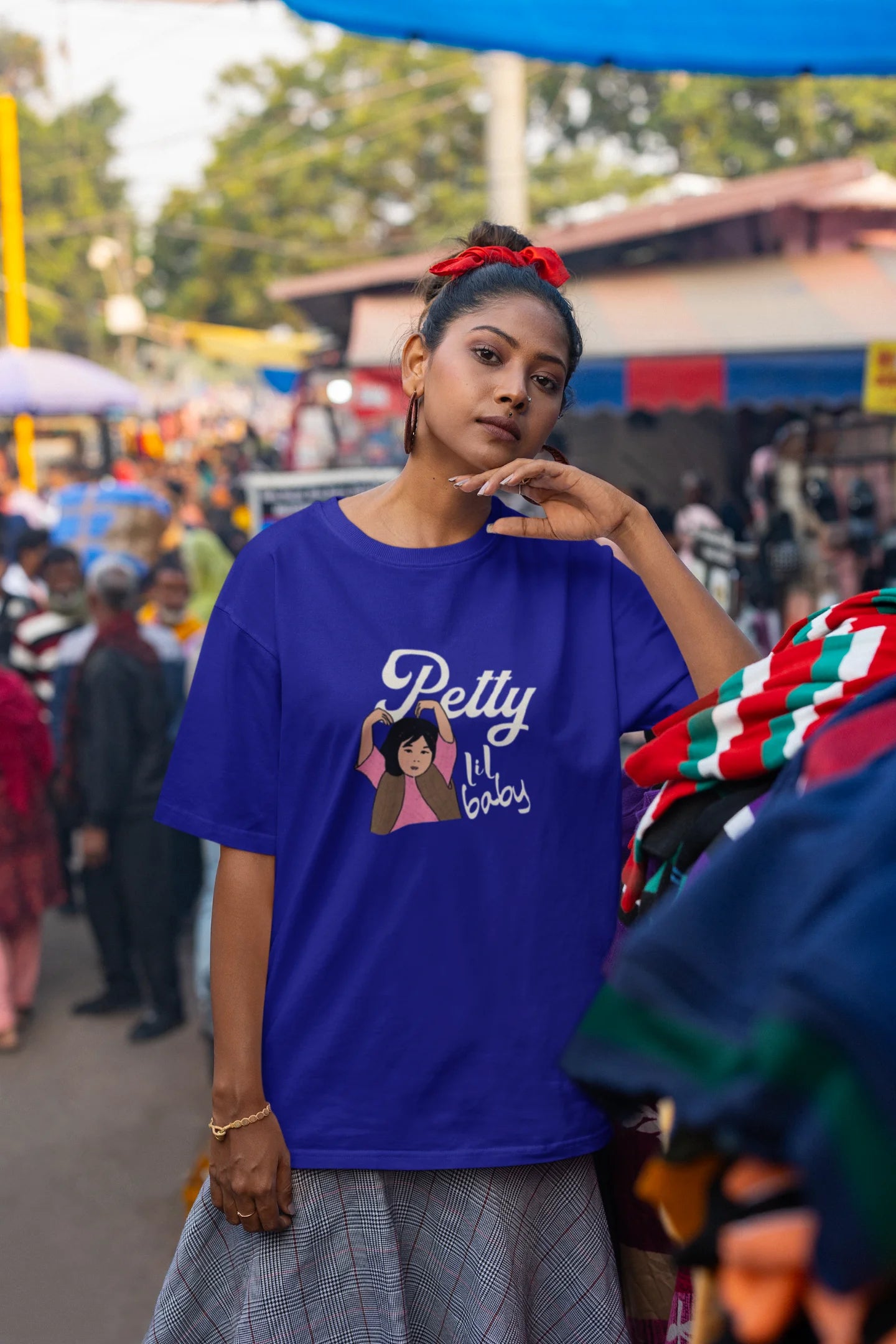 Petty Little Baby | Memes | Dropped Sleeve Unisex Tee