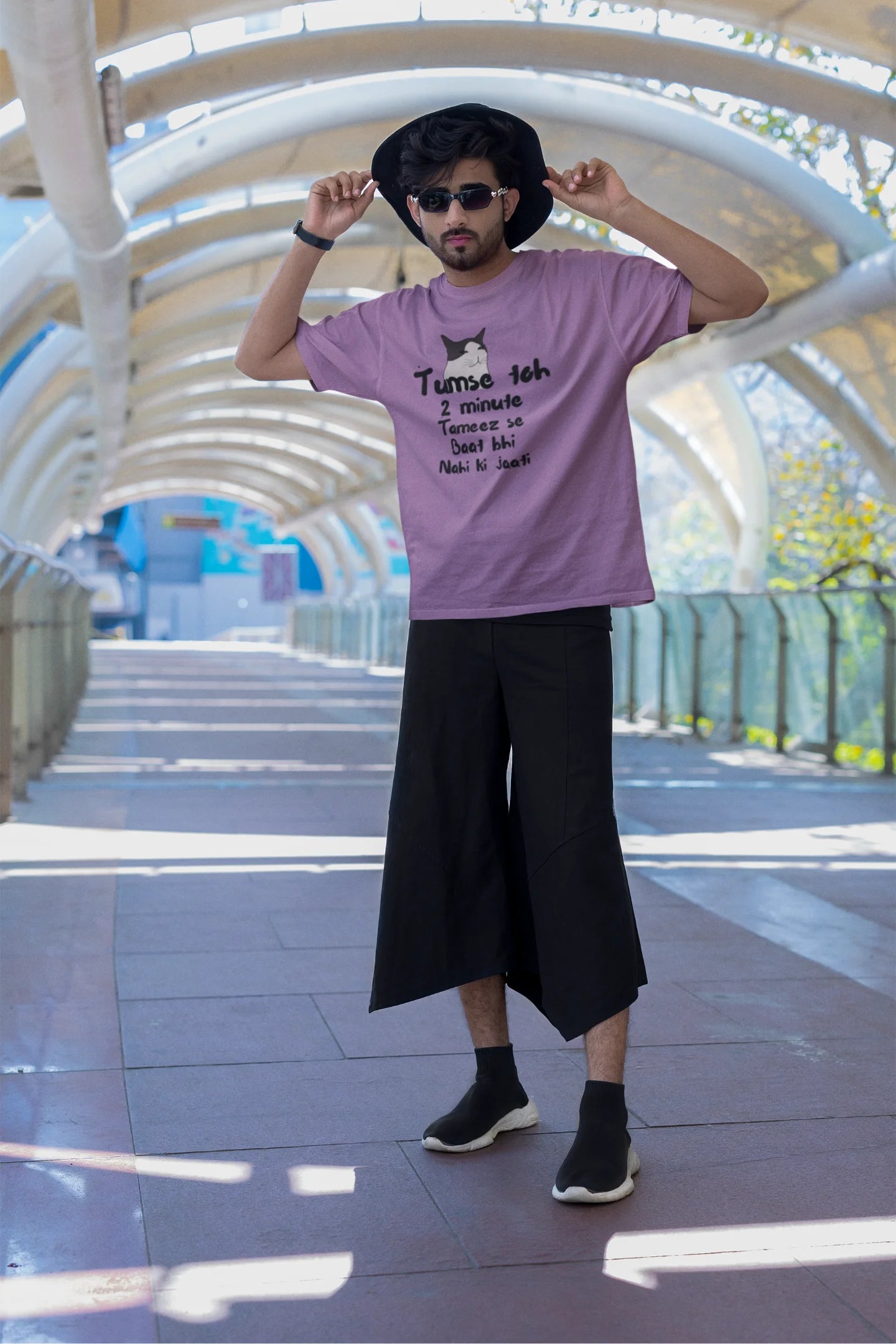Tameez Se Baat | Memes | Dropped Sleeve Unisex Tee