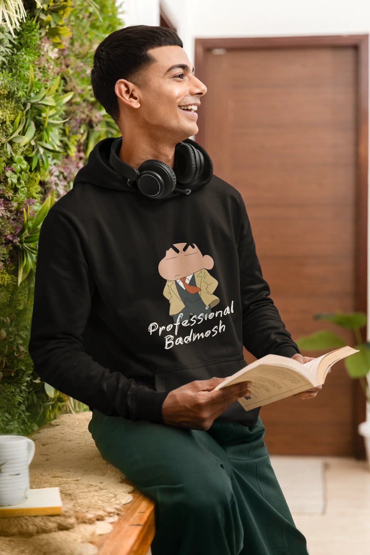 Professional Badmosh | Shinchan | Premium Unisex Winter Hoodie