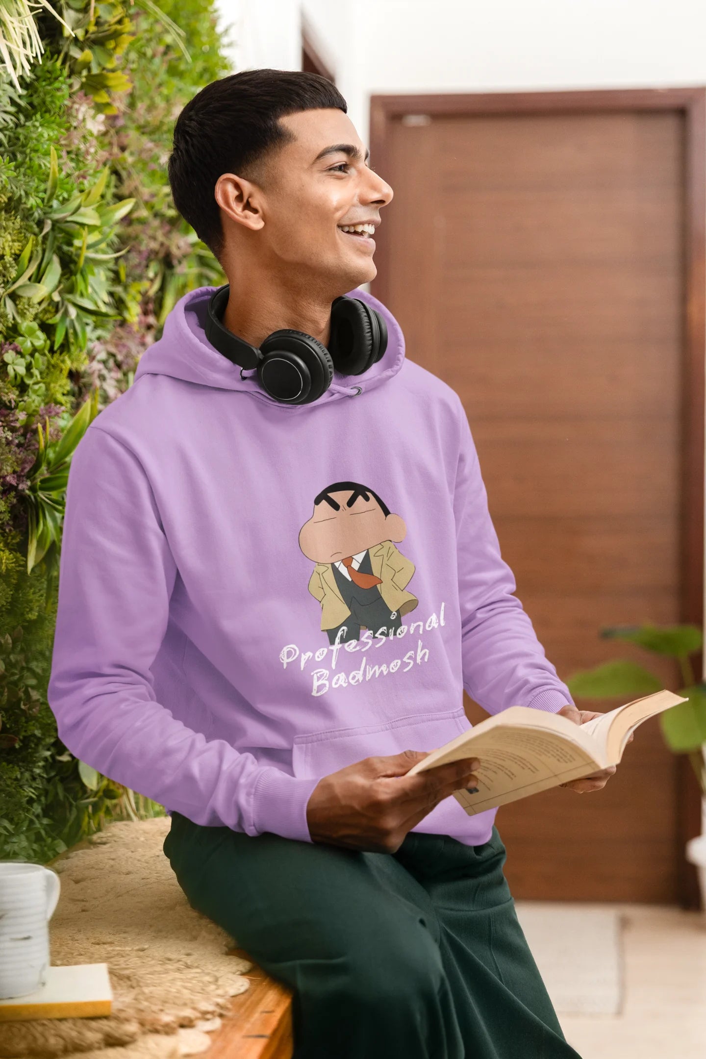 Professional Badmosh | Shinchan | Premium Unisex Winter Hoodie