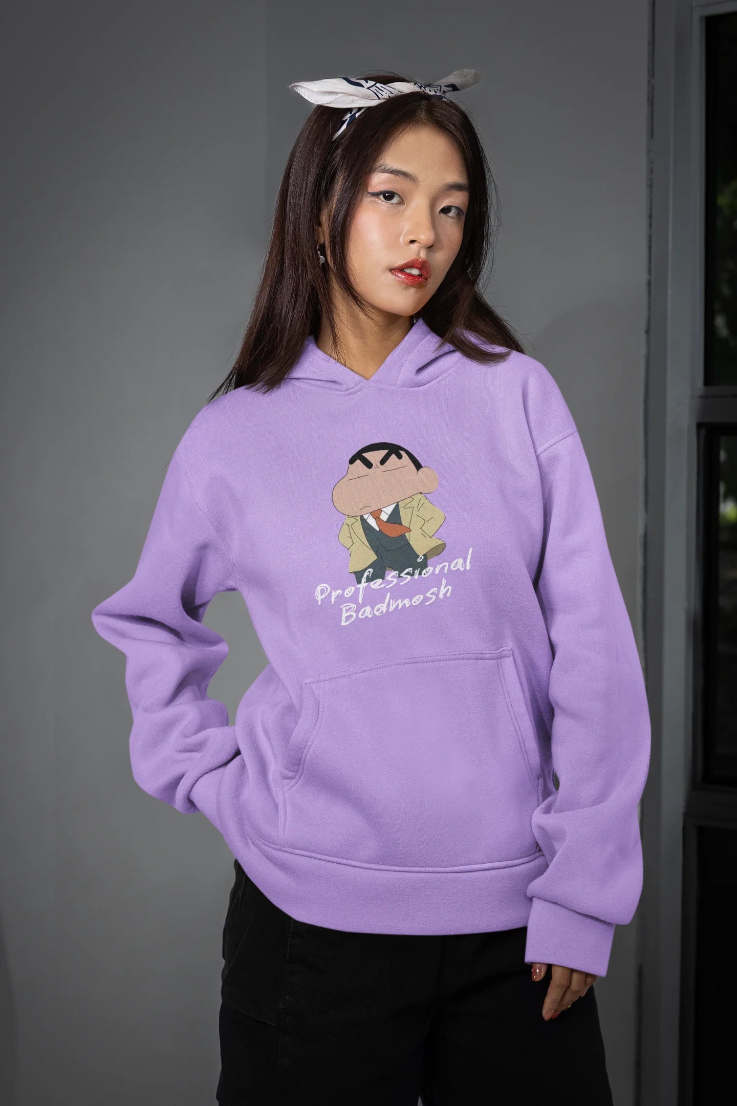 Professional Badmosh | Shinchan | Premium Unisex Winter Hoodie