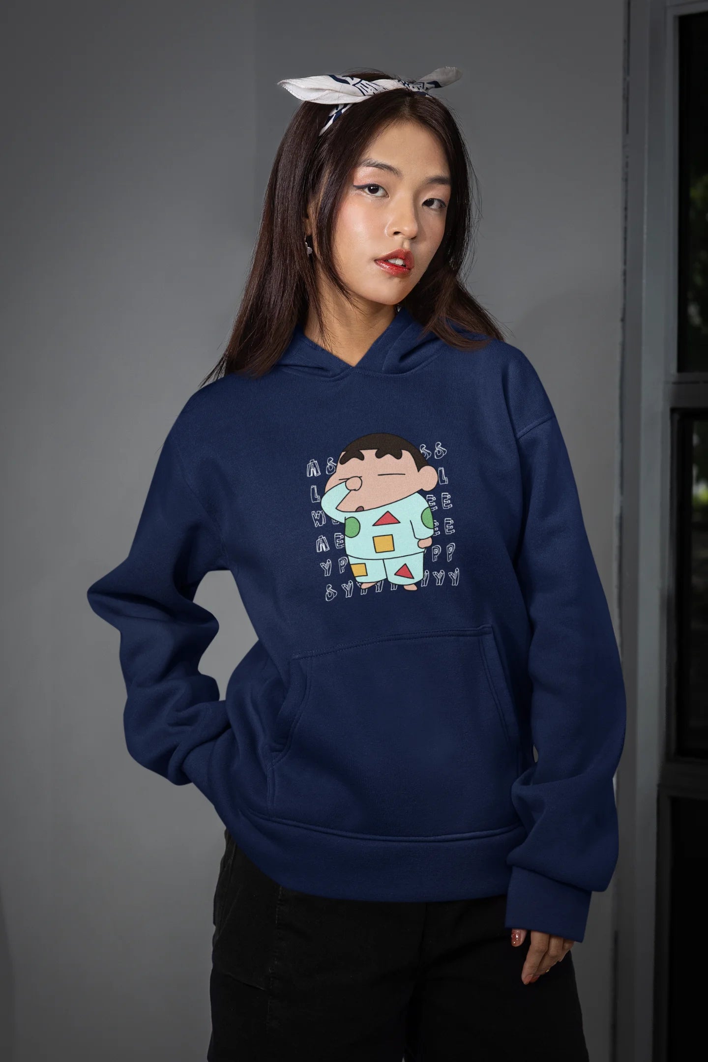 Always Sleepy | Shinchan | Premium Unisex Winter Hoodie