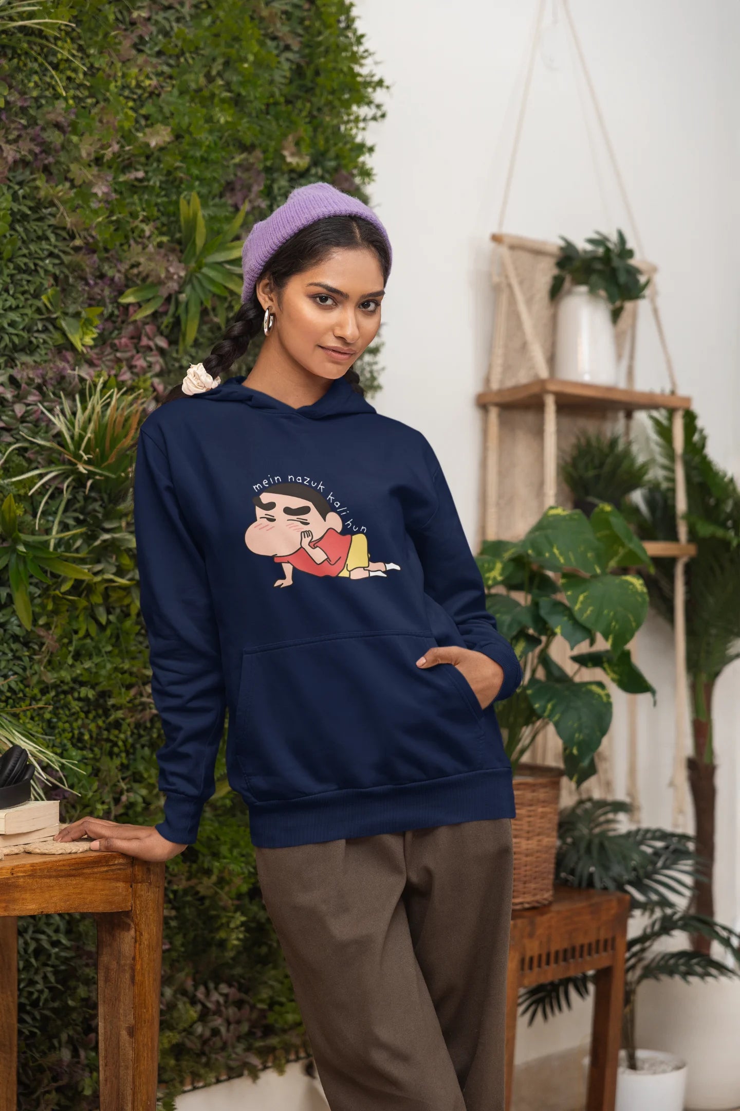 Nazuk Kali | Shinchan | Premium Unisex Winter Hoodie