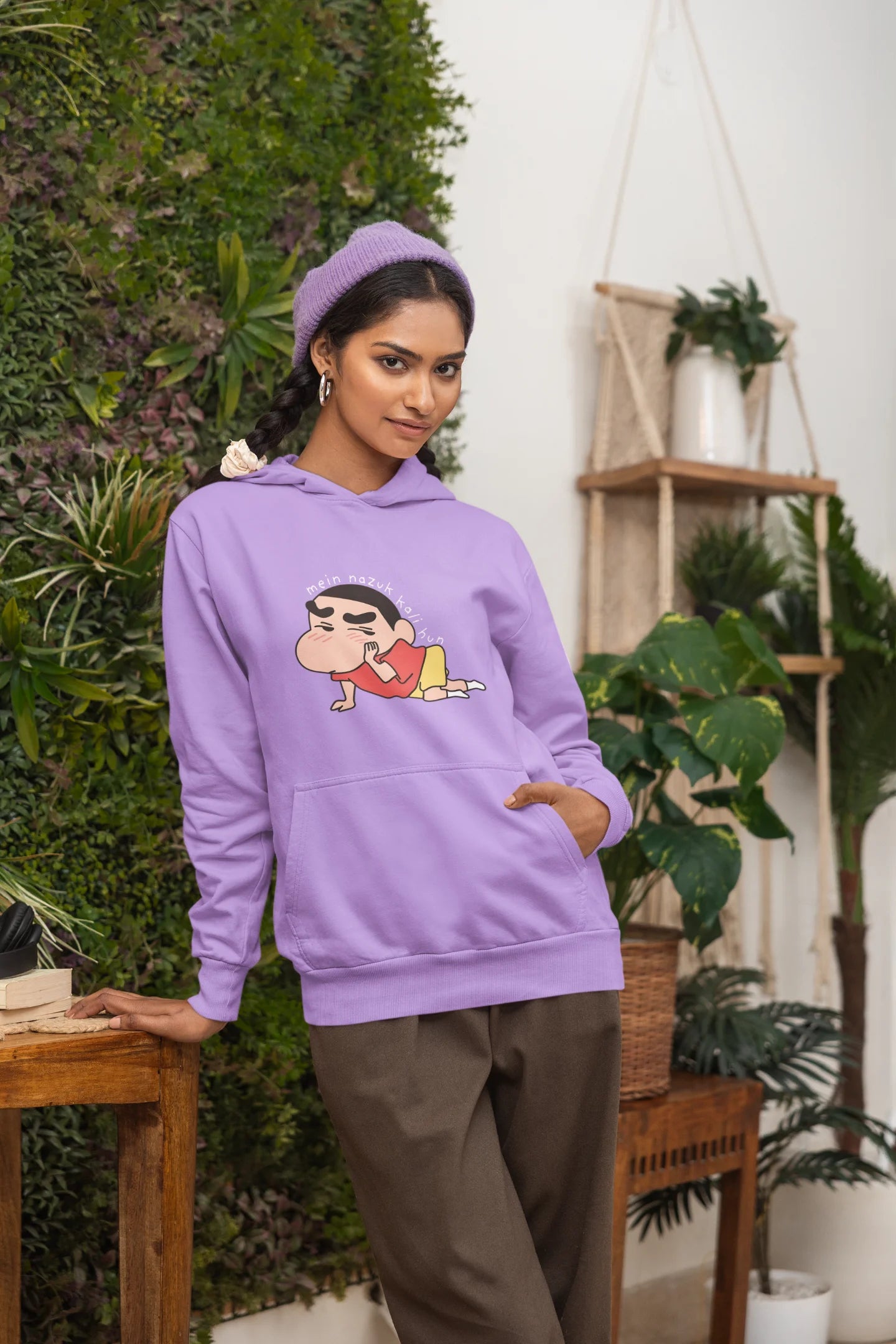 Nazuk Kali | Shinchan | Premium Unisex Winter Hoodie