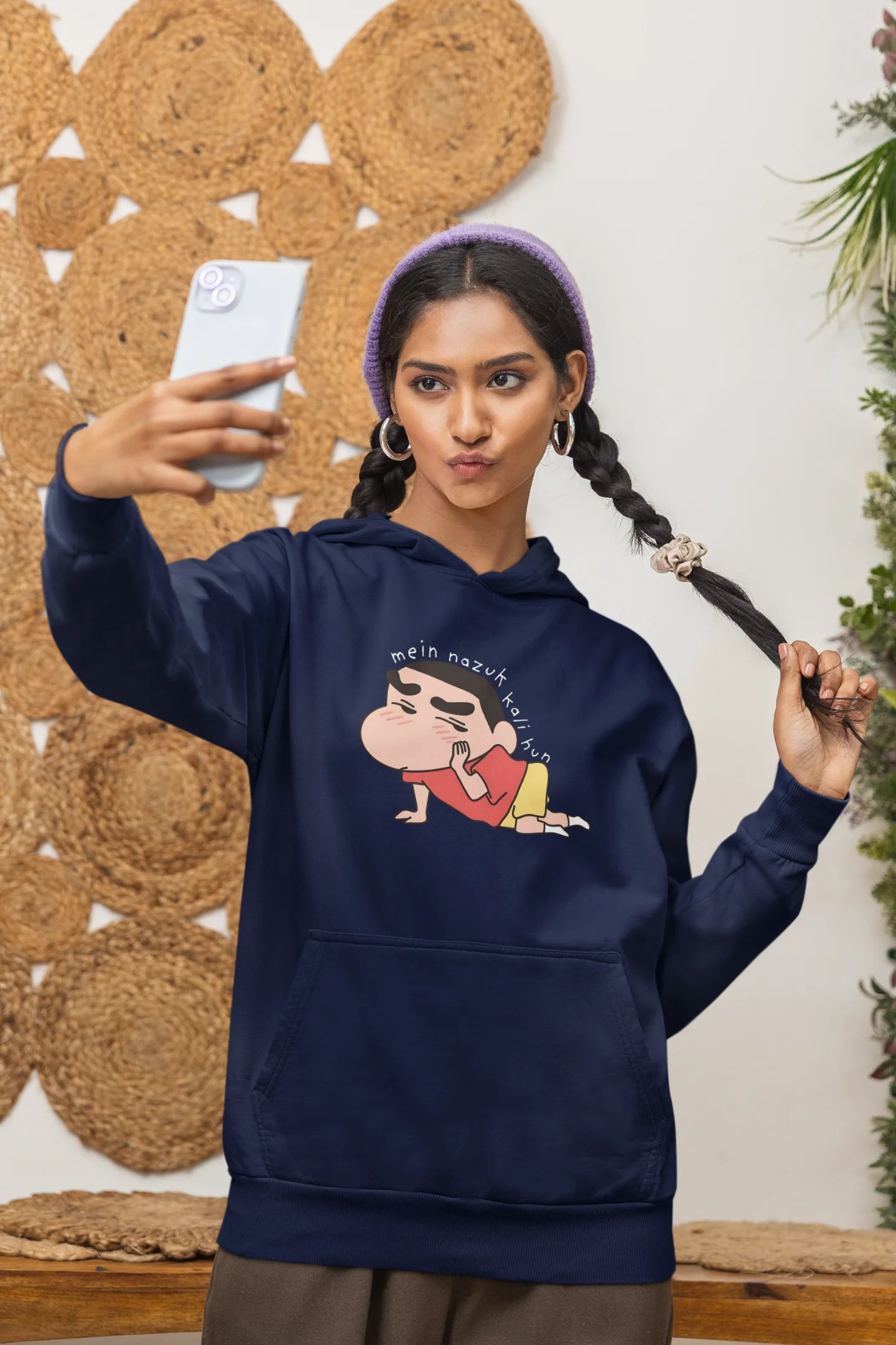 Nazuk Kali | Shinchan | Premium Unisex Winter Hoodie