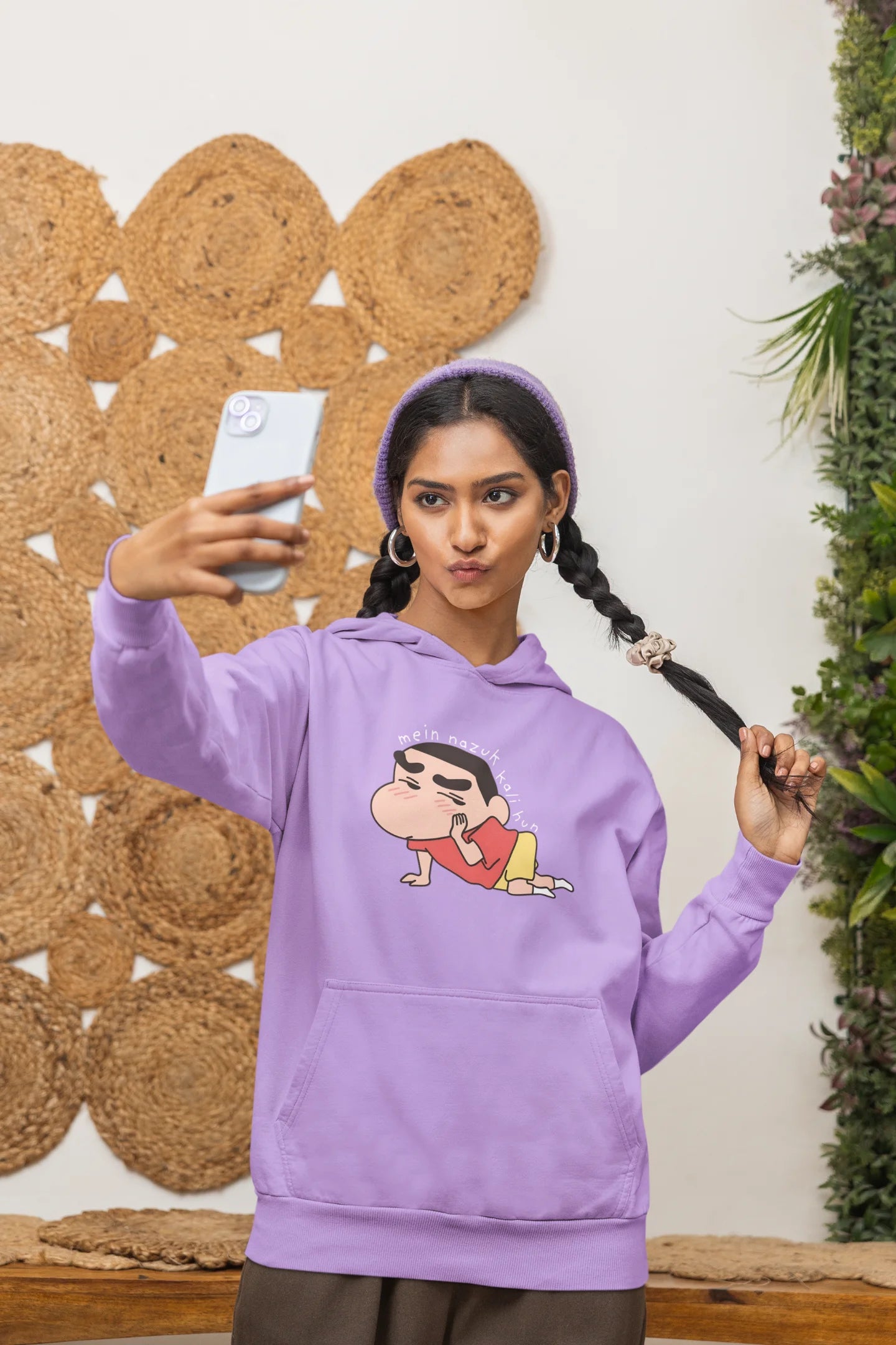 Nazuk Kali | Shinchan | Premium Unisex Winter Hoodie