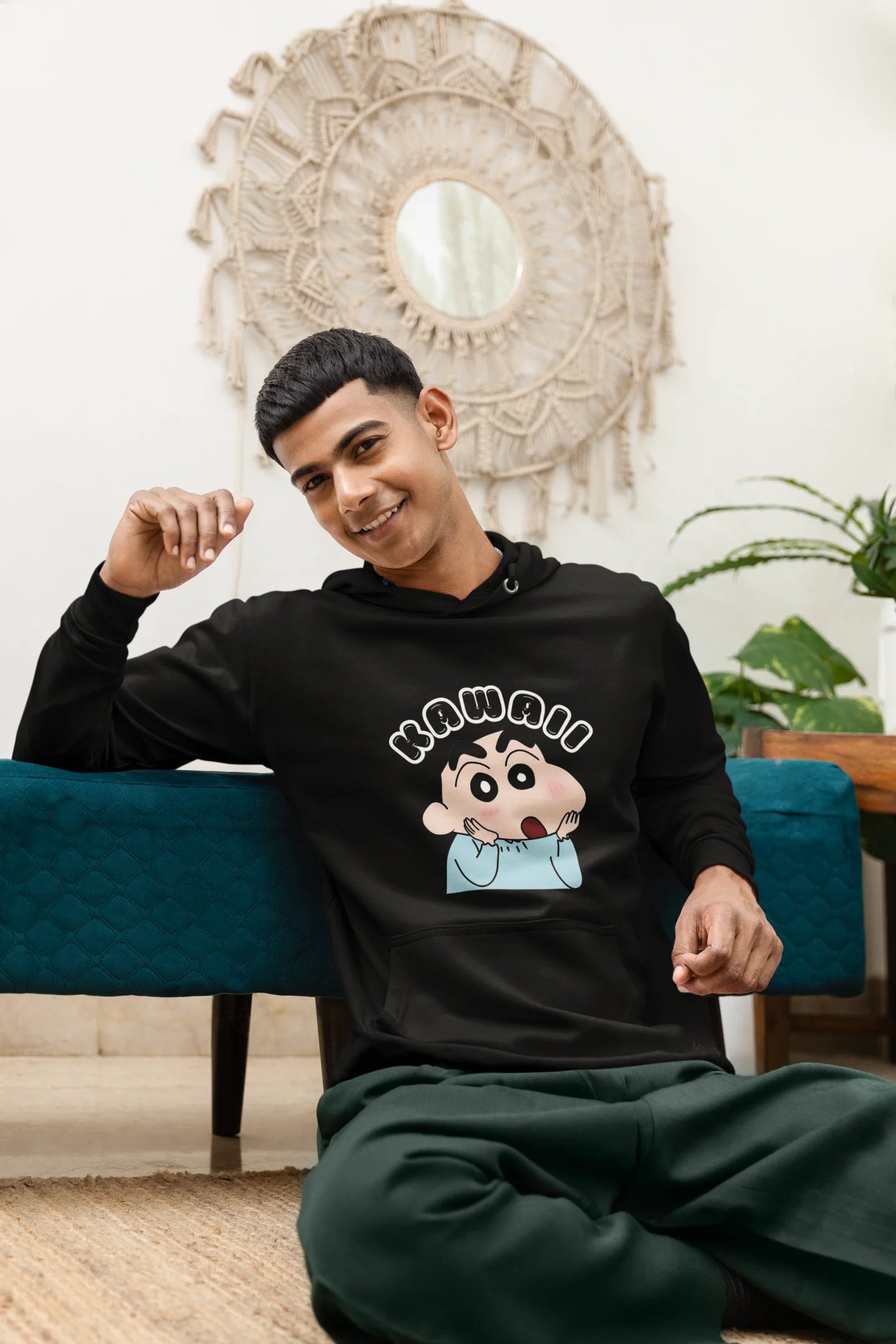 Kawaii | Shinchan | Premium Unisex Winter Hoodie