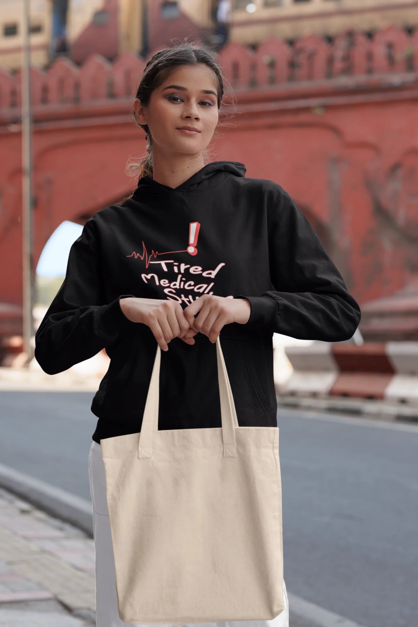 Tired Medico | Drip Anatomy | Premium Unisex Hoodie