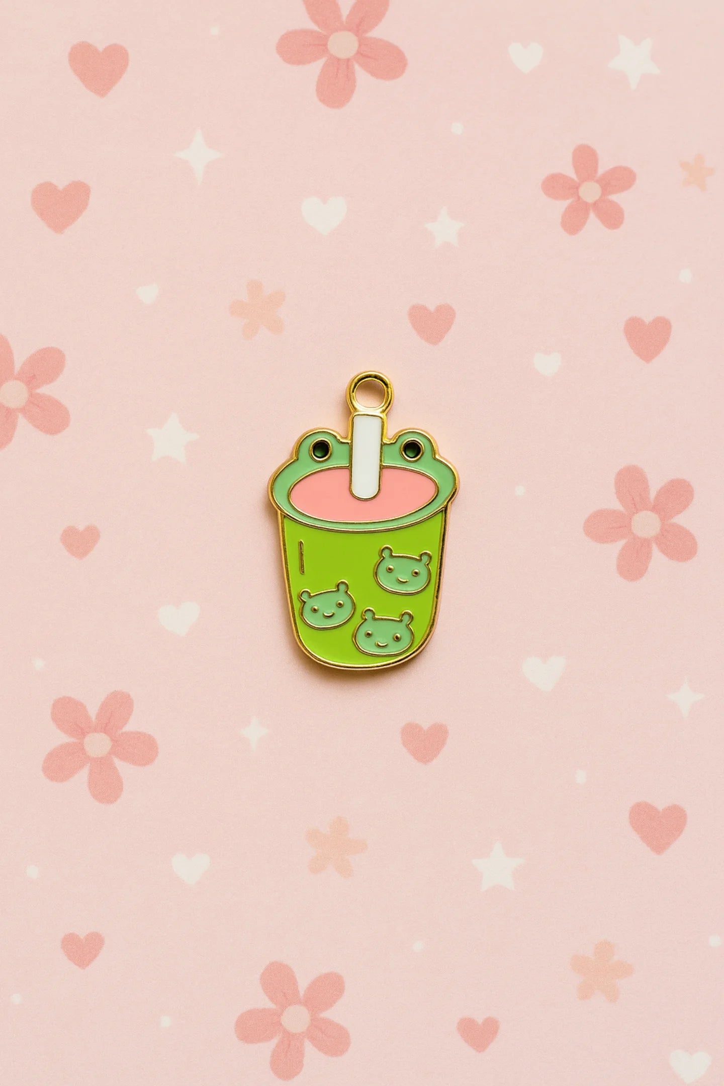Frog Boba Tea | Aesthetic | Charms