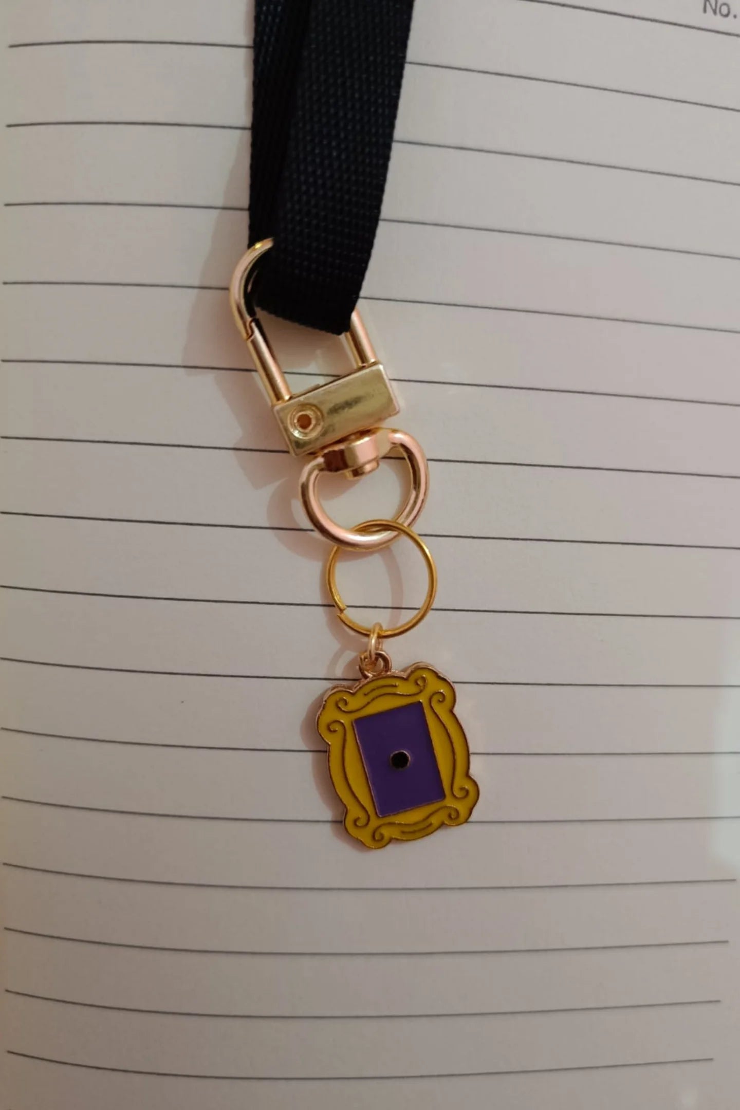 Fourth image of a F.R.I.E.N.D.S themed keychain to relive the nostalgia of the iconic series and its memorable characters.