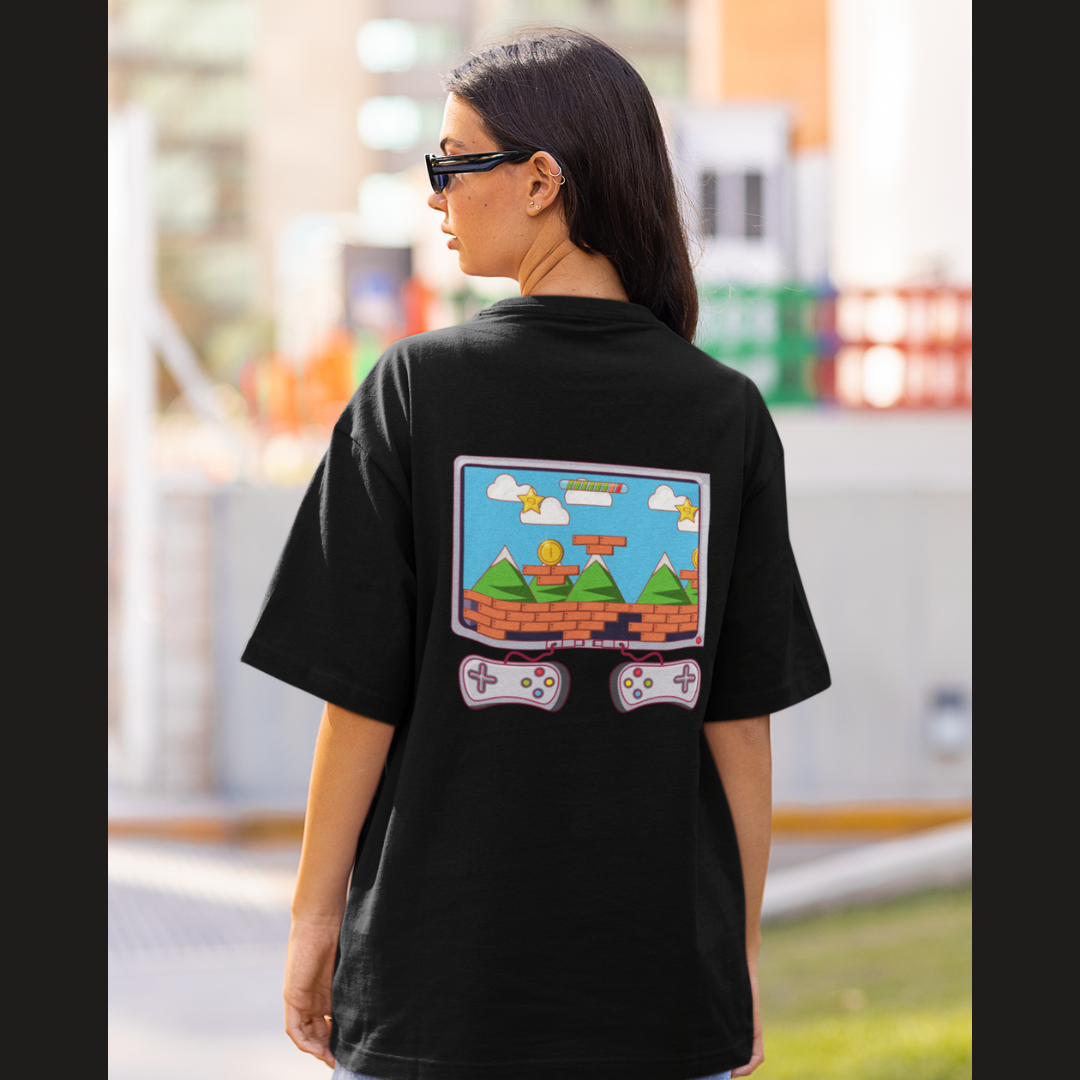 Mario | Dropped Sleeve Unisex Tee