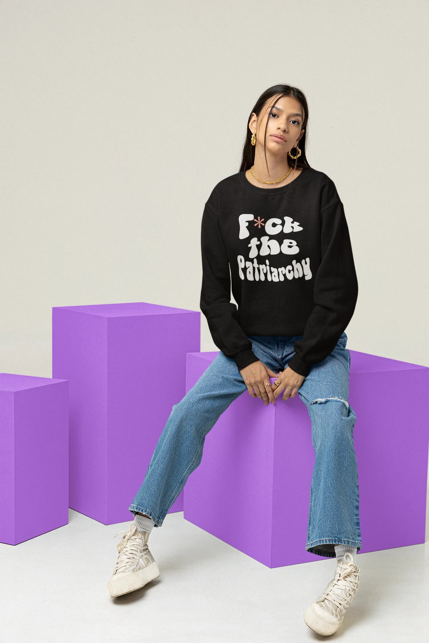 F**k the patriarchy | T.S. | Unisex Sweatshirt