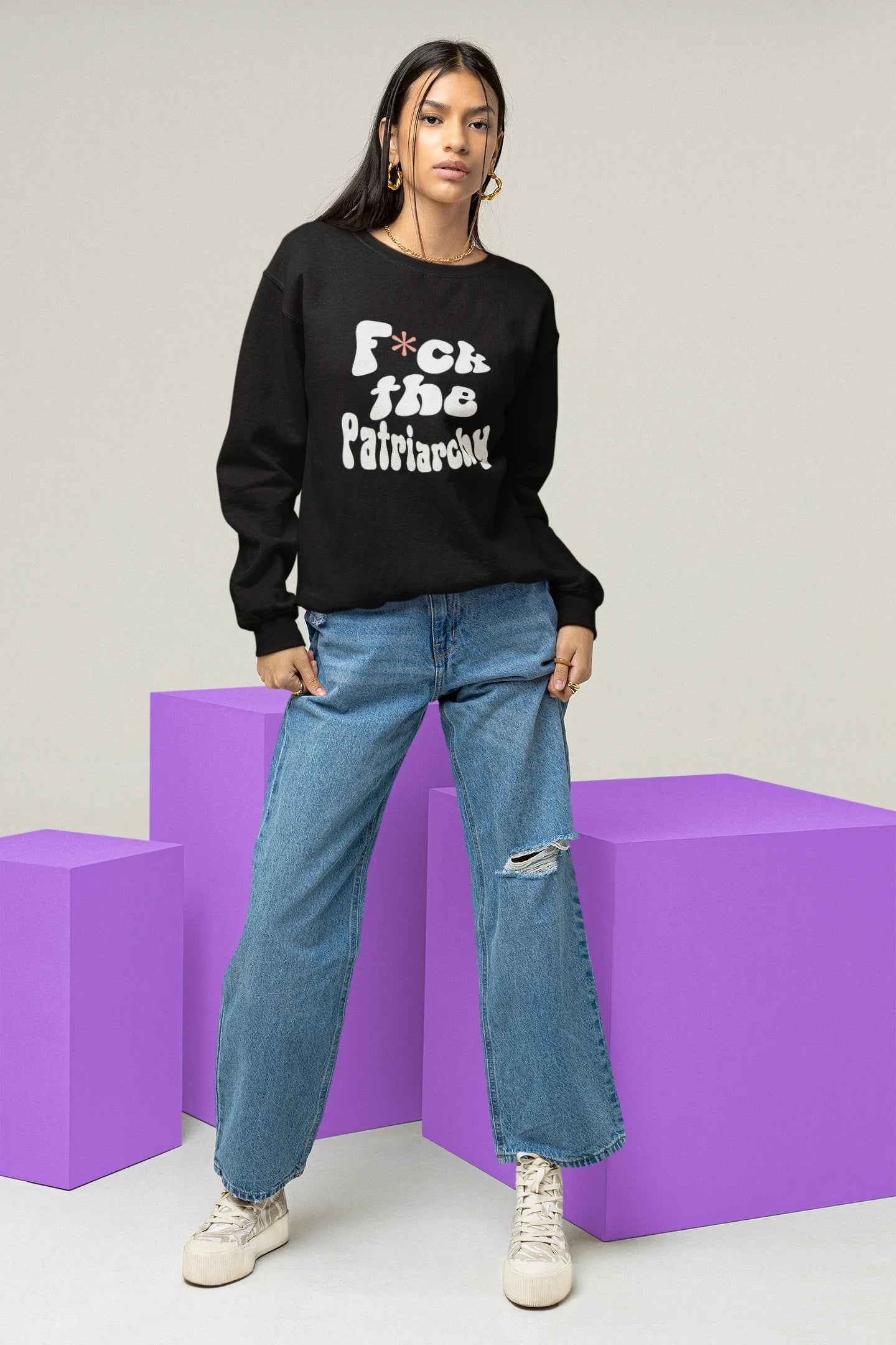 F**k the patriarchy | T.S. | Unisex Sweatshirt