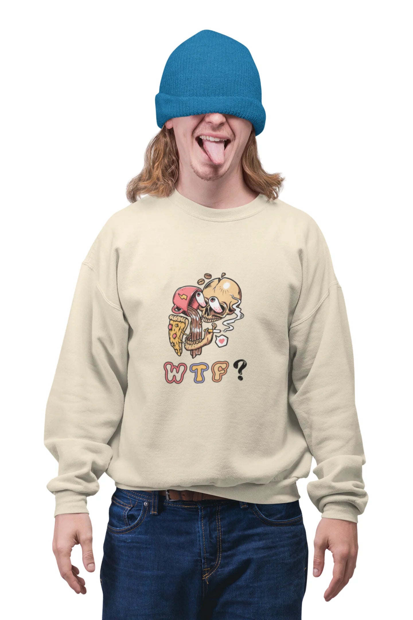 Wtf | Aesthetic | Unisex Sweatshirt