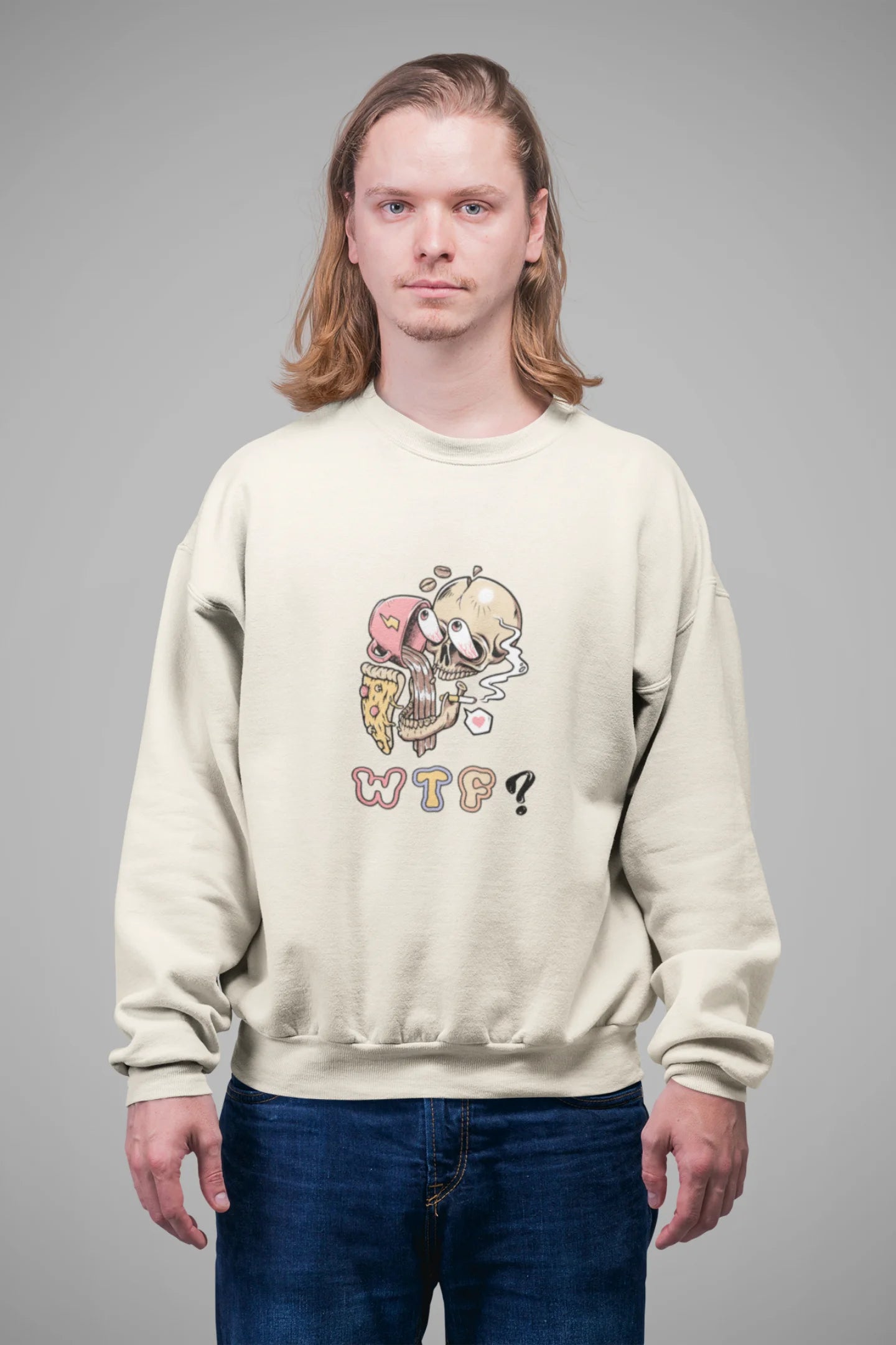 Wtf | Aesthetic | Unisex Sweatshirt