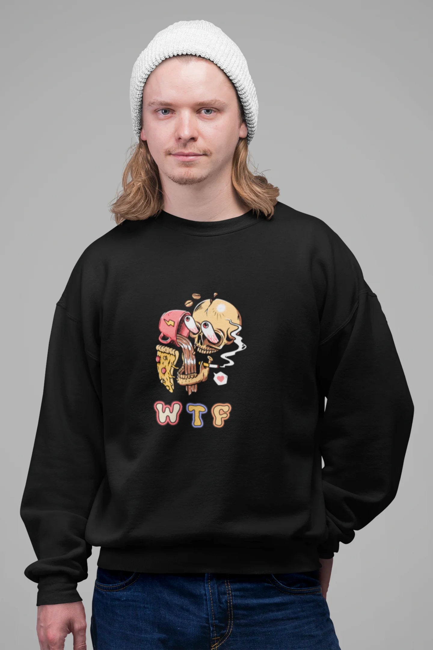 Wtf | Aesthetic | Unisex Sweatshirt