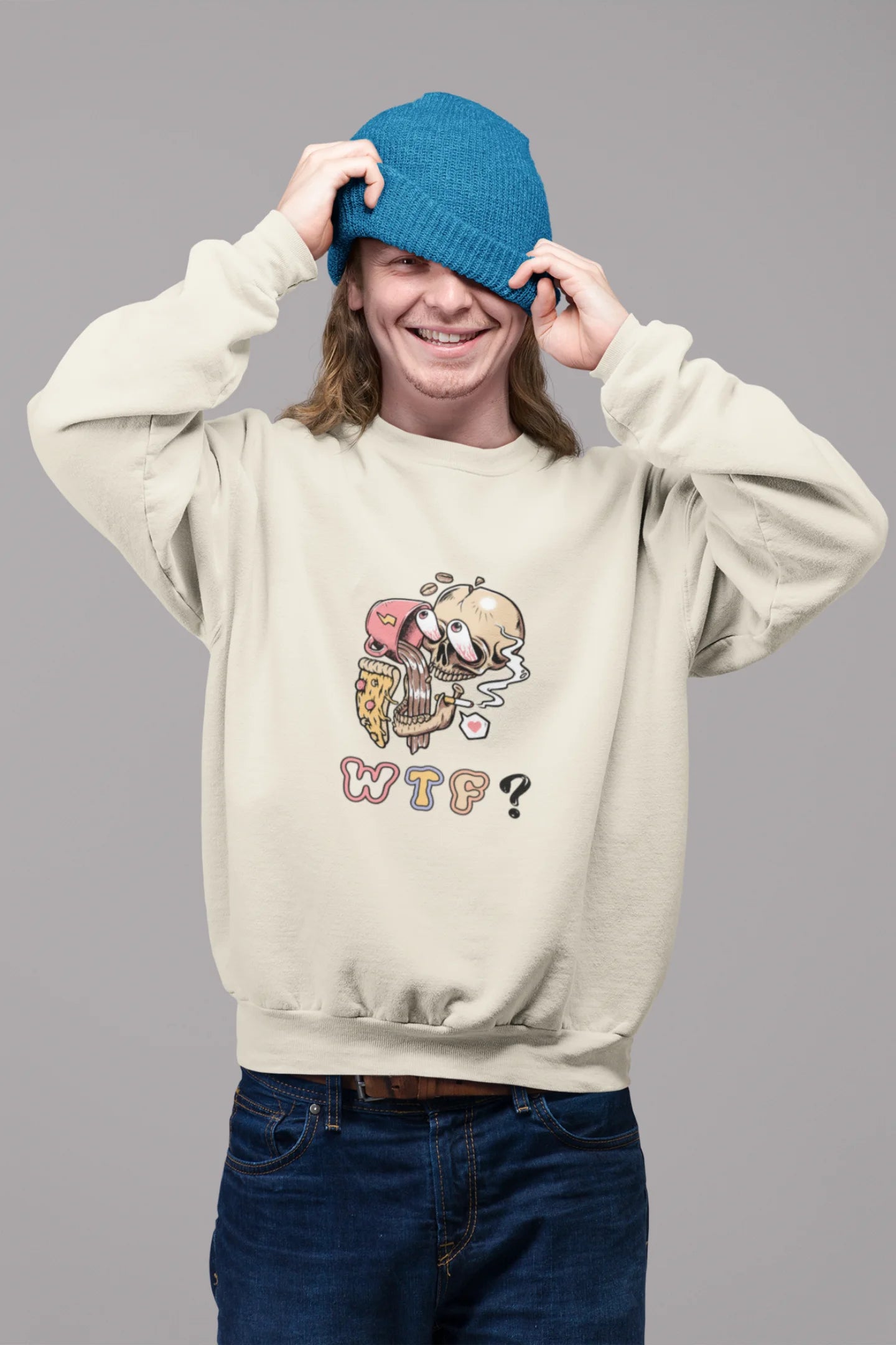 Wtf | Aesthetic | Unisex Sweatshirt