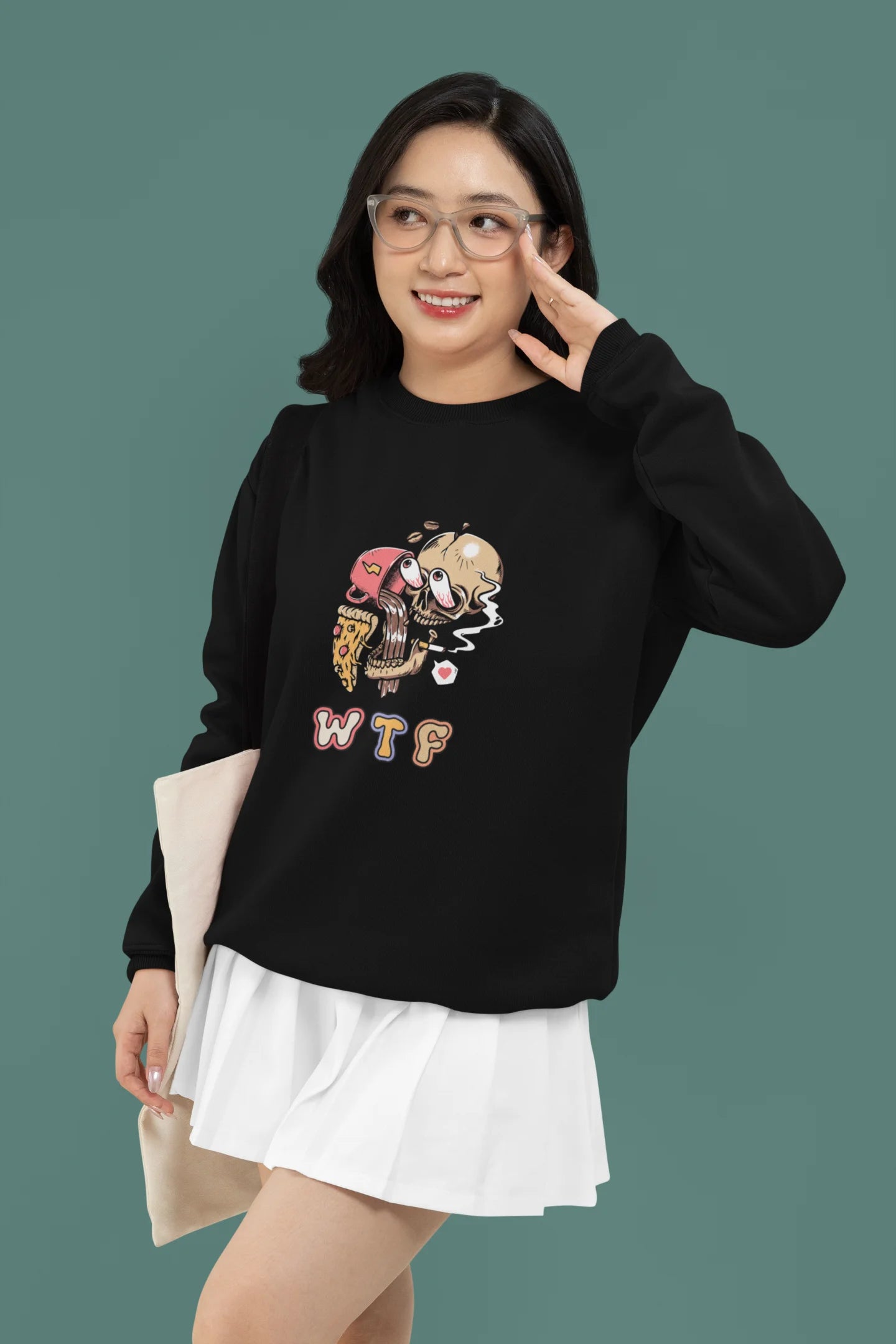 Wtf | Aesthetic | Unisex Sweatshirt