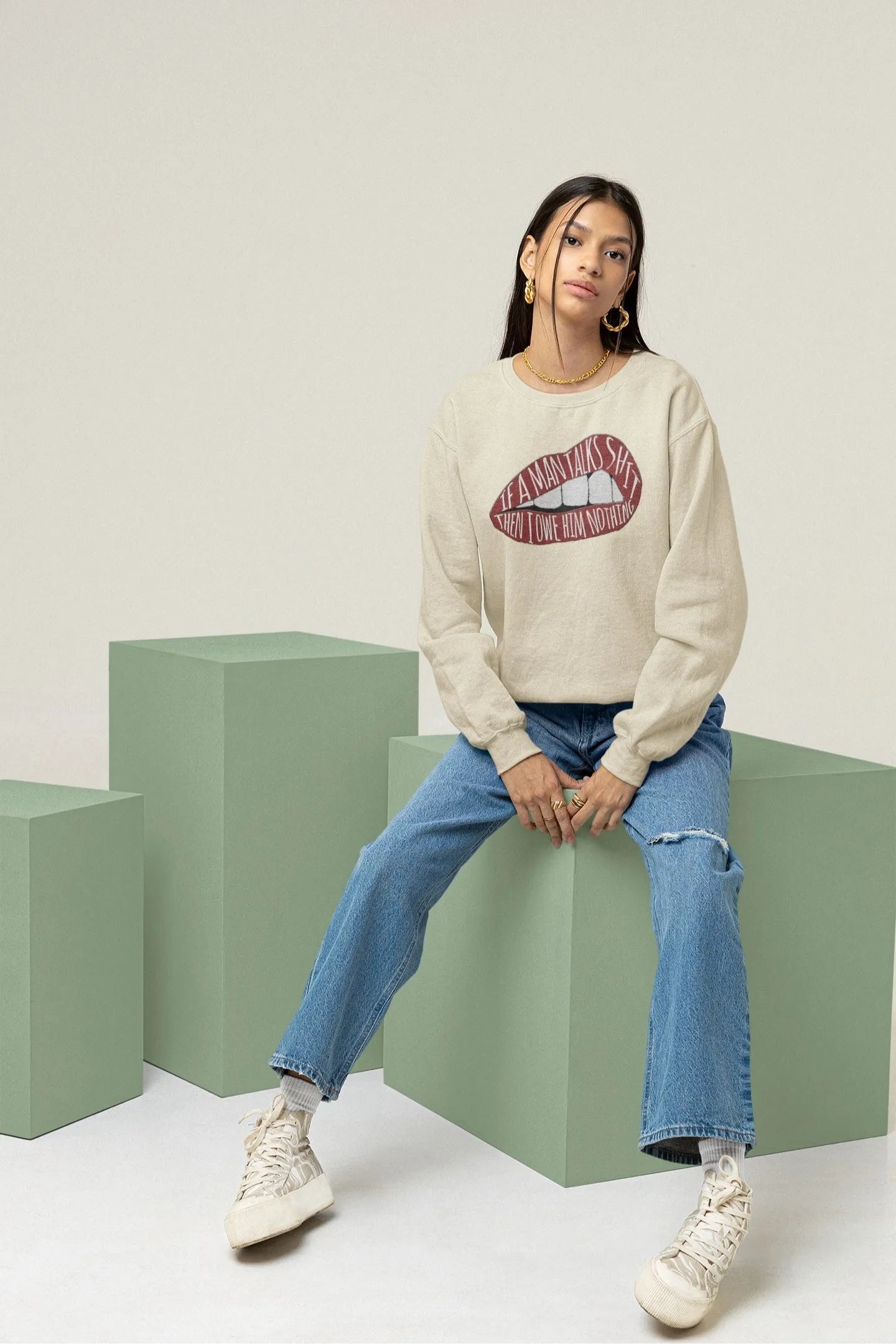 Owe him nothing | T.S. | Unisex Sweatshirt