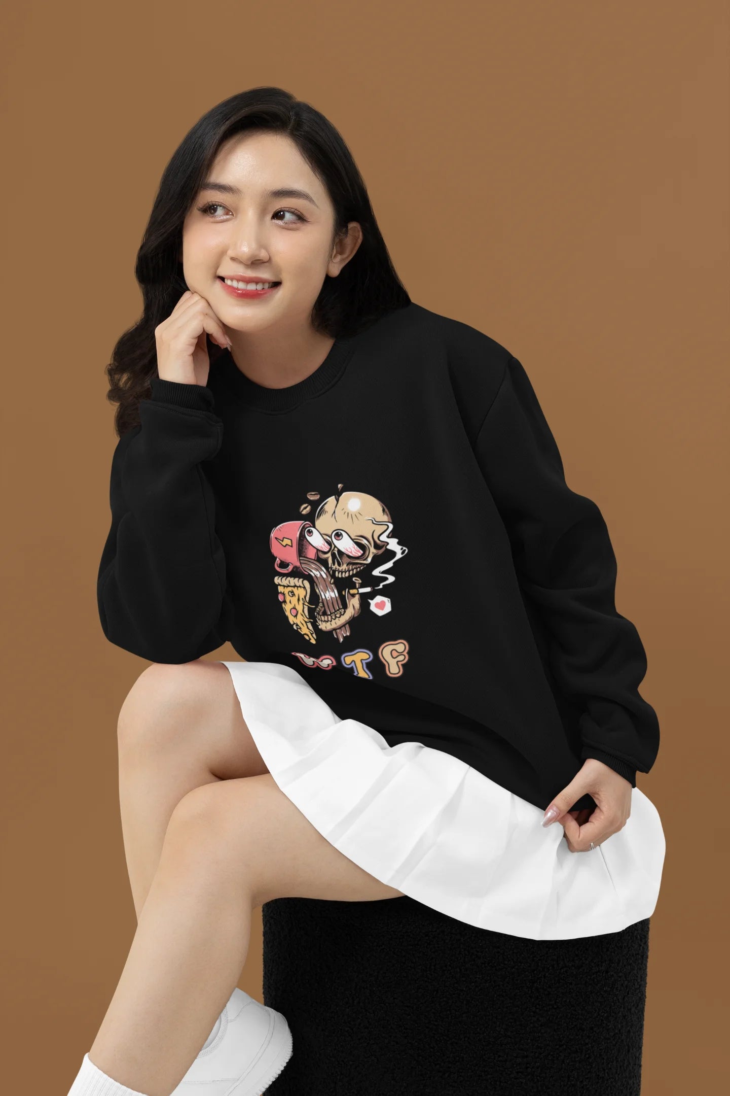 Wtf | Aesthetic | Unisex Sweatshirt