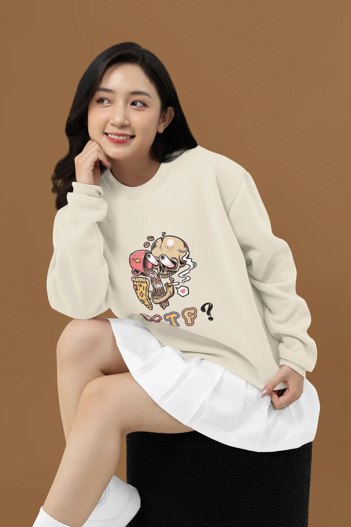 Wtf | Aesthetic | Unisex Sweatshirt