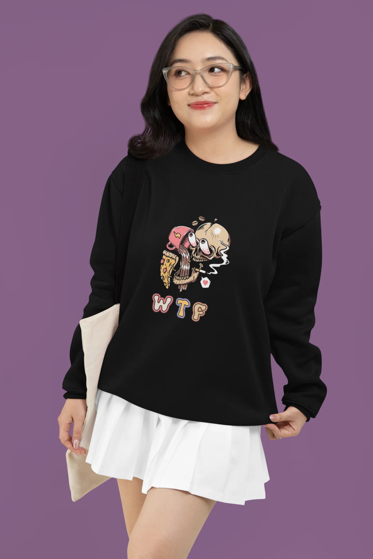 Wtf | Aesthetic | Unisex Sweatshirt