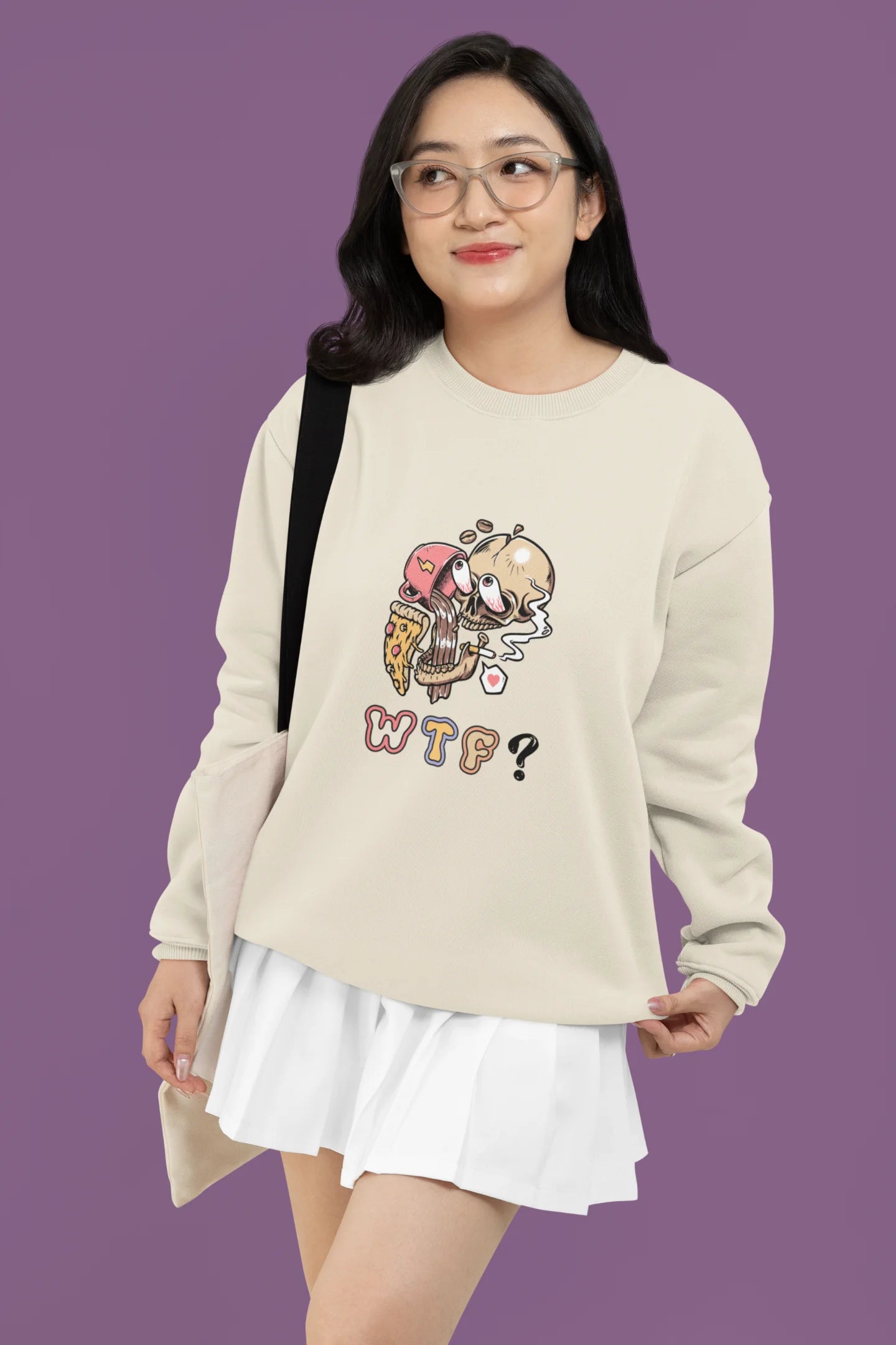 Wtf | Aesthetic | Unisex Sweatshirt