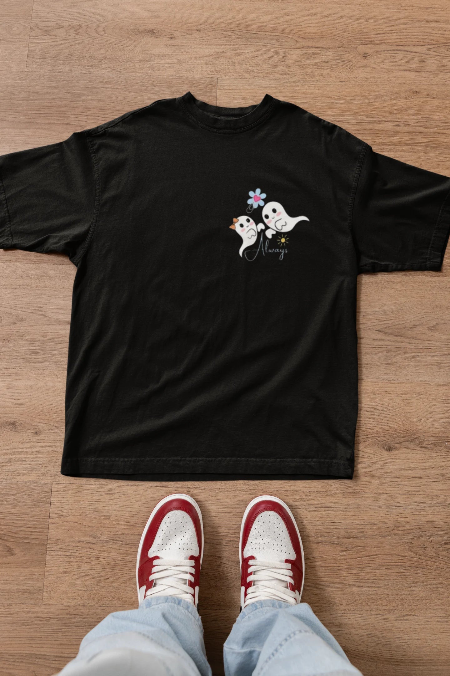 Forever And Always | Couple | Dropped Sleeve Unisex T-Shirt