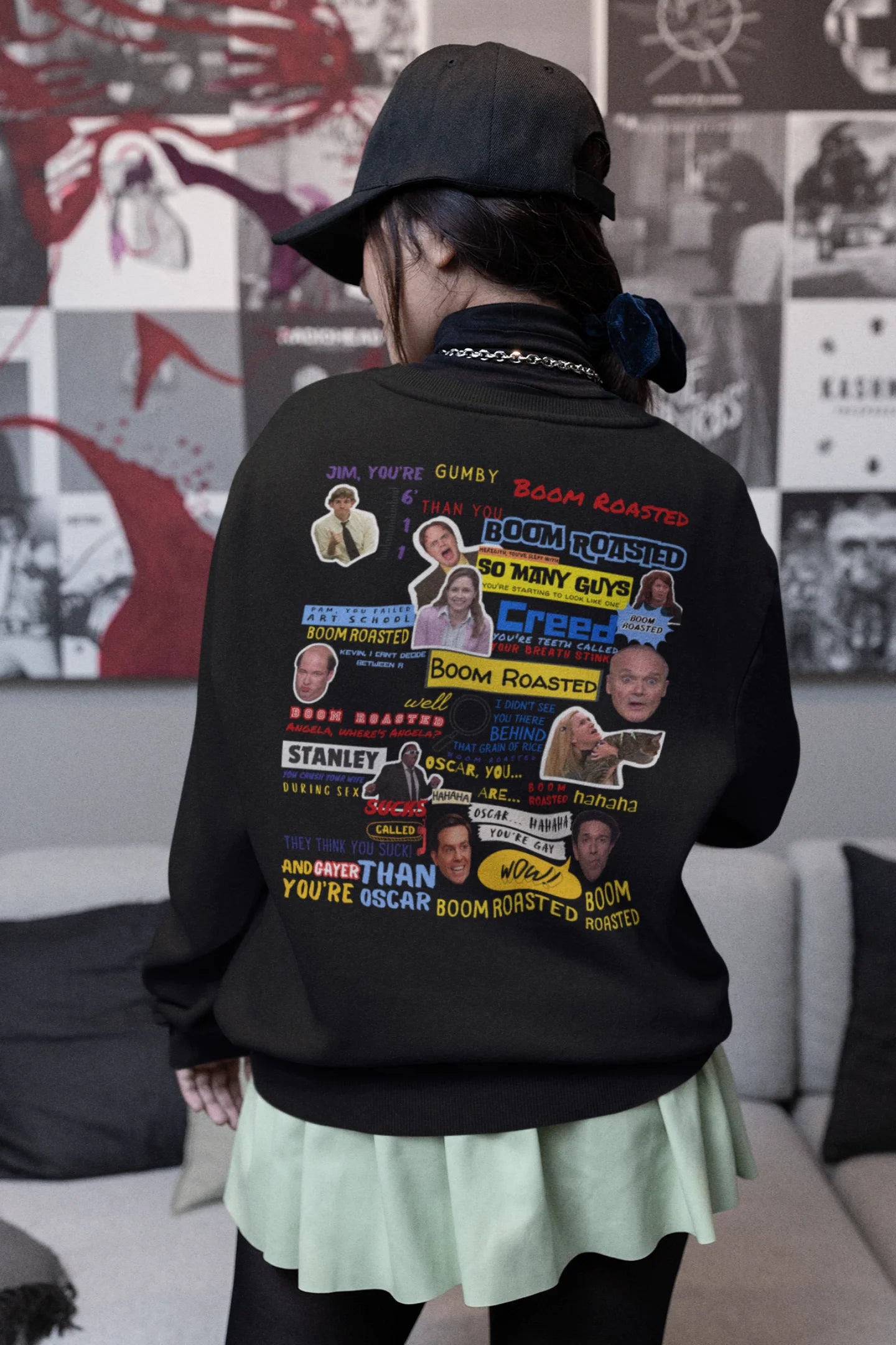 Boom, Roasted! | Scripted Saas | Unisex Sweatshirt