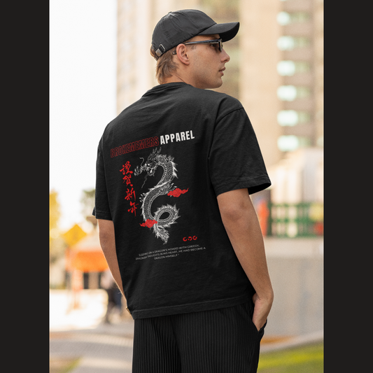Dragon | Dropped Sleeve Unisex Tee