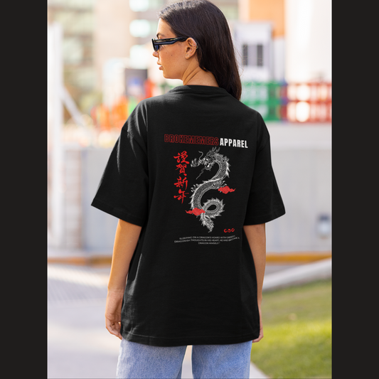 Dragon | Dropped Sleeve Unisex Tee