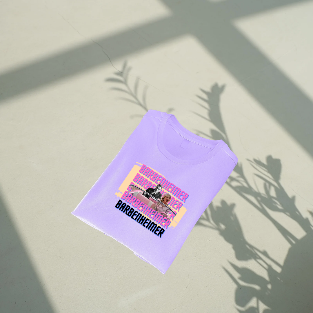 Barbenheimer | Premium Oversized Crop Top