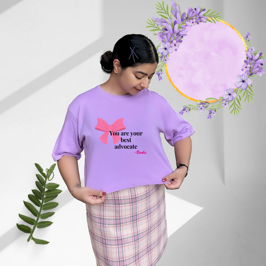 Best advocate | Premium Oversized Crop Top