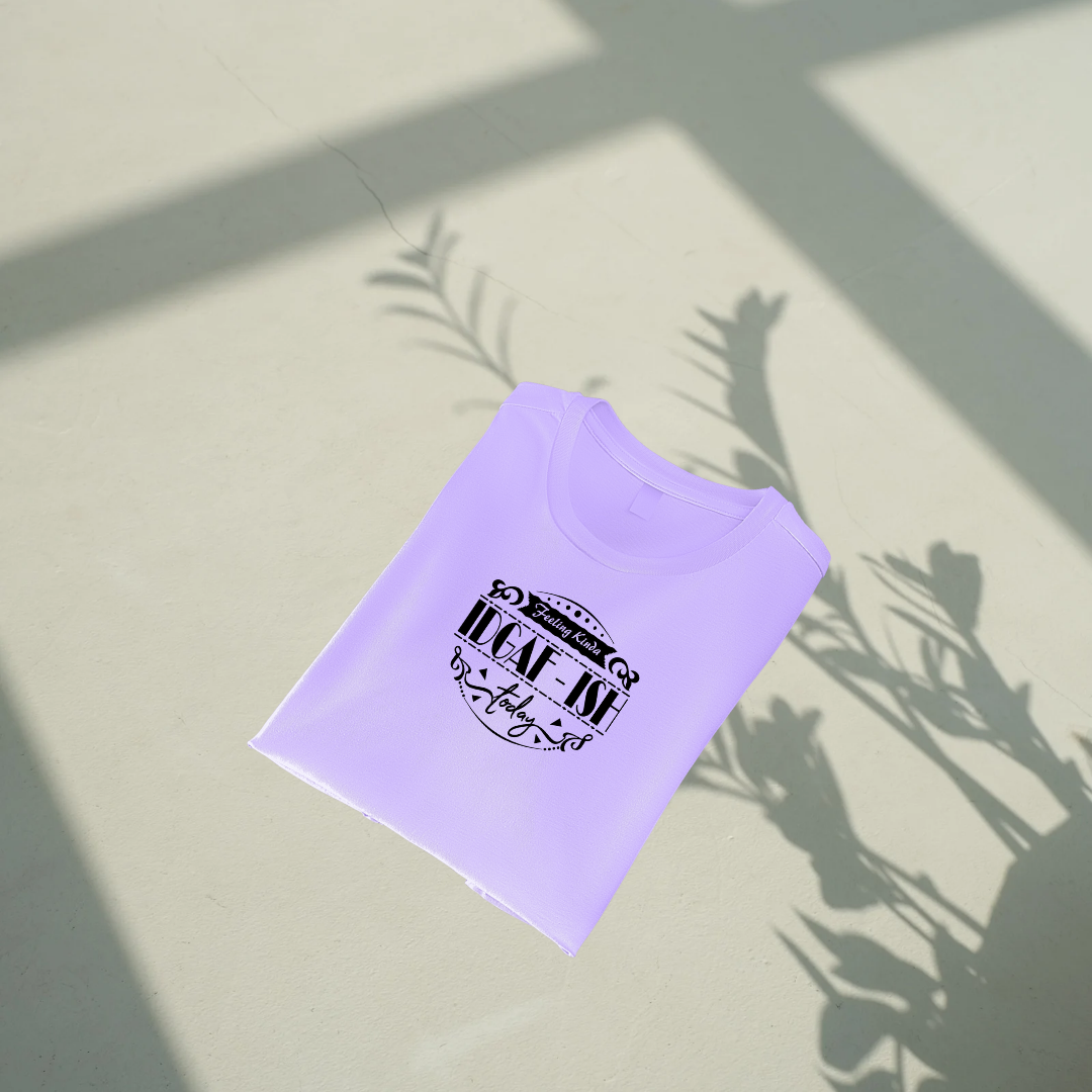 IDGAF-ISH | Premium Oversized Crop Top