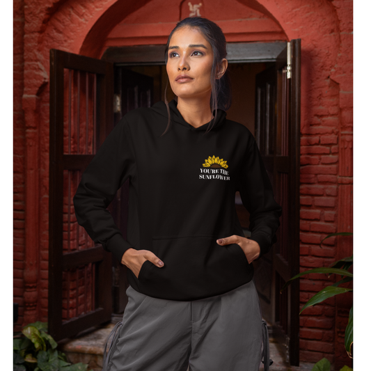 You are the sunflower | Premium Unisex Winter Hoodie