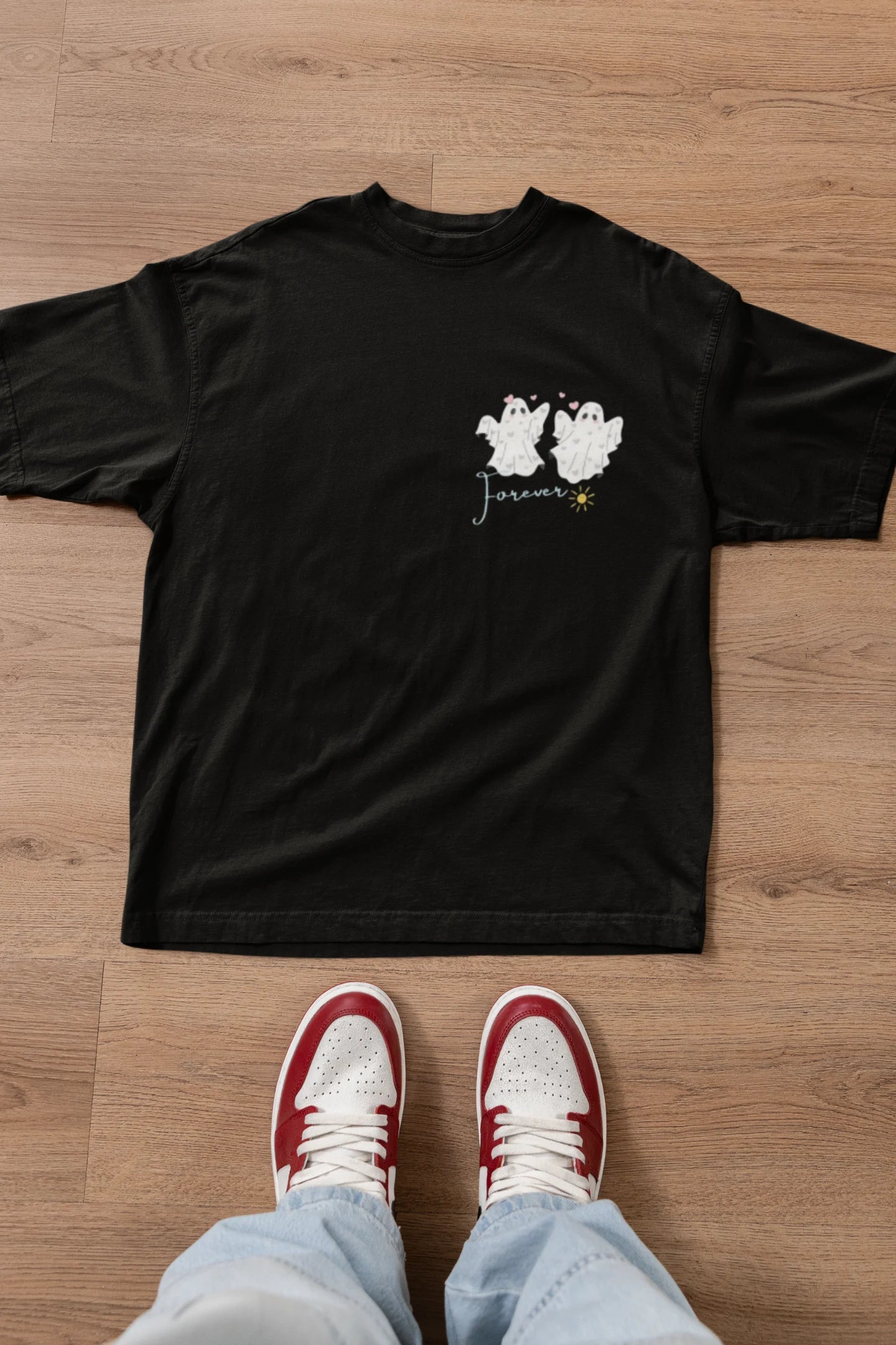 Forever And Always | Couple | Dropped Sleeve Unisex T-Shirt