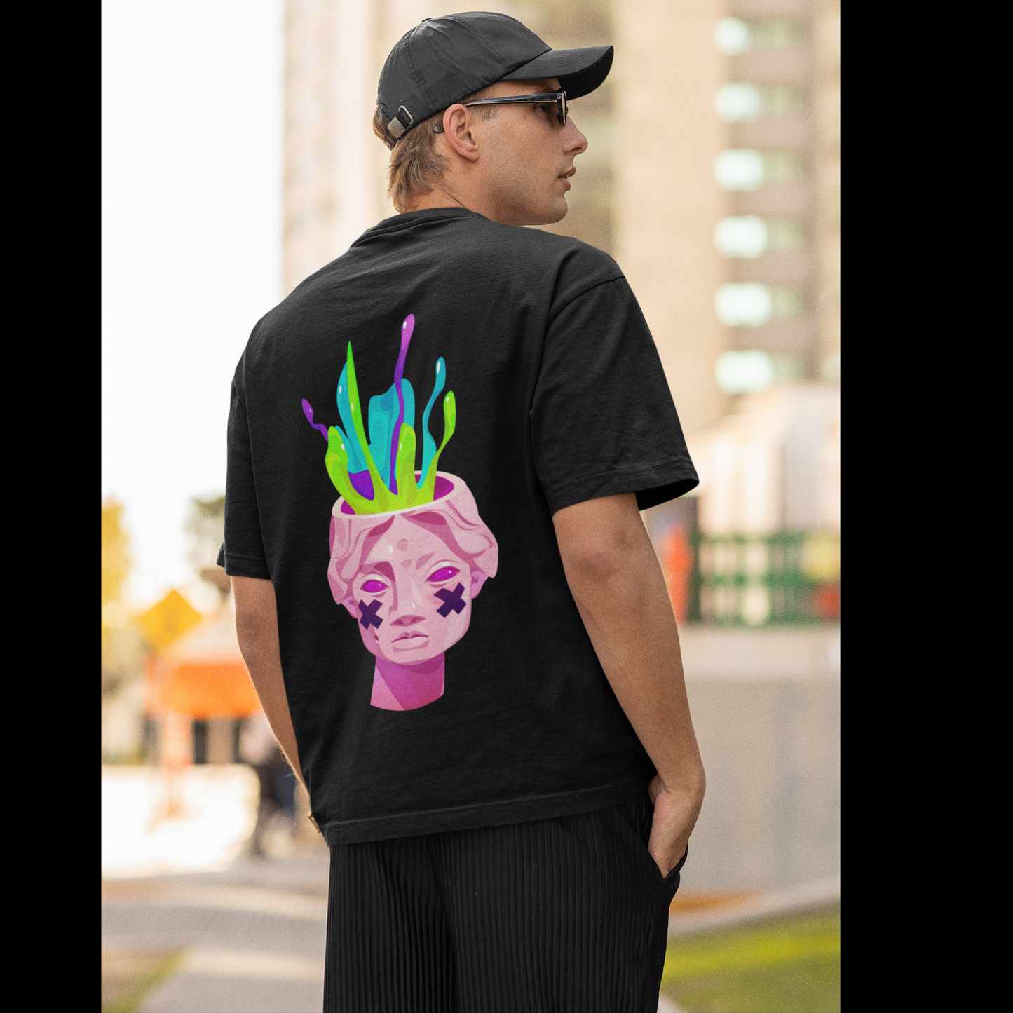 Open mind | Dropped Sleeve Unisex T-Shirt