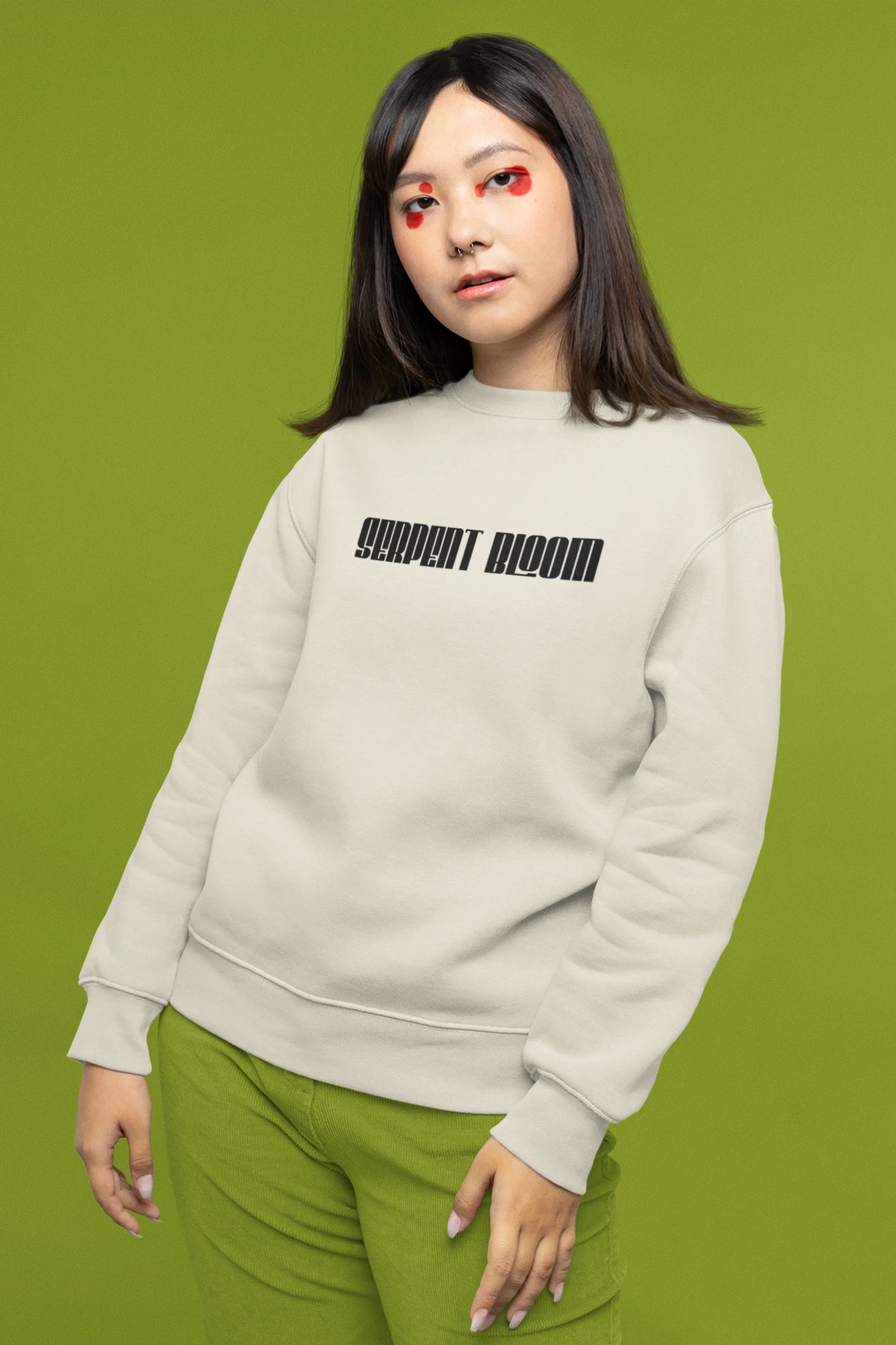Serpent Bloom | Wildlife | Unisex Sweatshirt