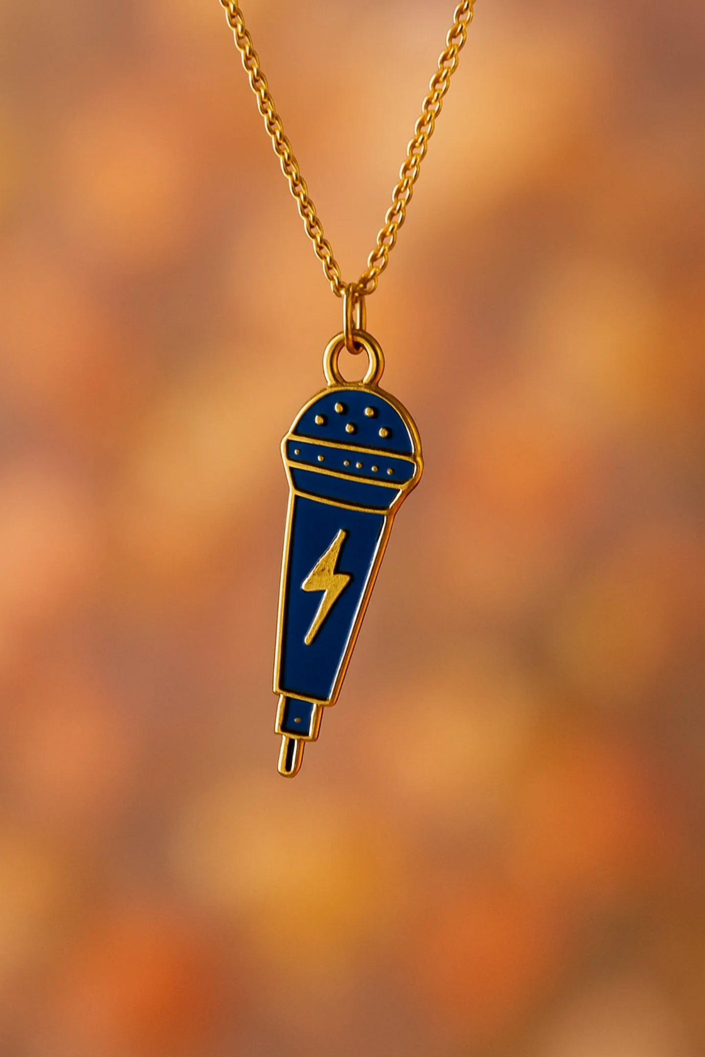 K-pop Mic | K Pop | Anti-Tarnish Golden Chain