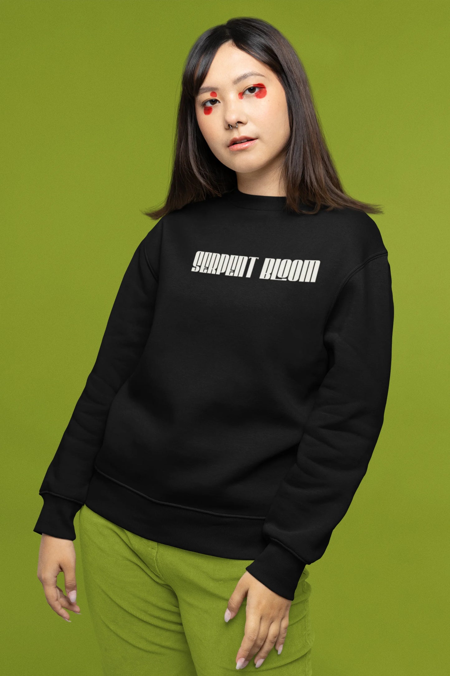 Serpent Bloom | Wildlife | Unisex Sweatshirt
