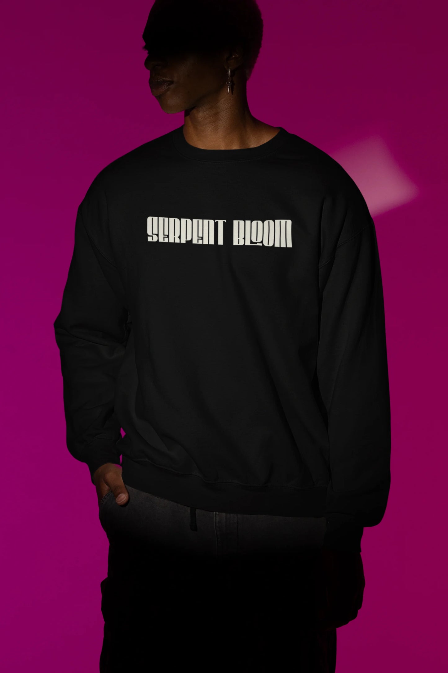 Serpent Bloom | Wildlife | Unisex Sweatshirt