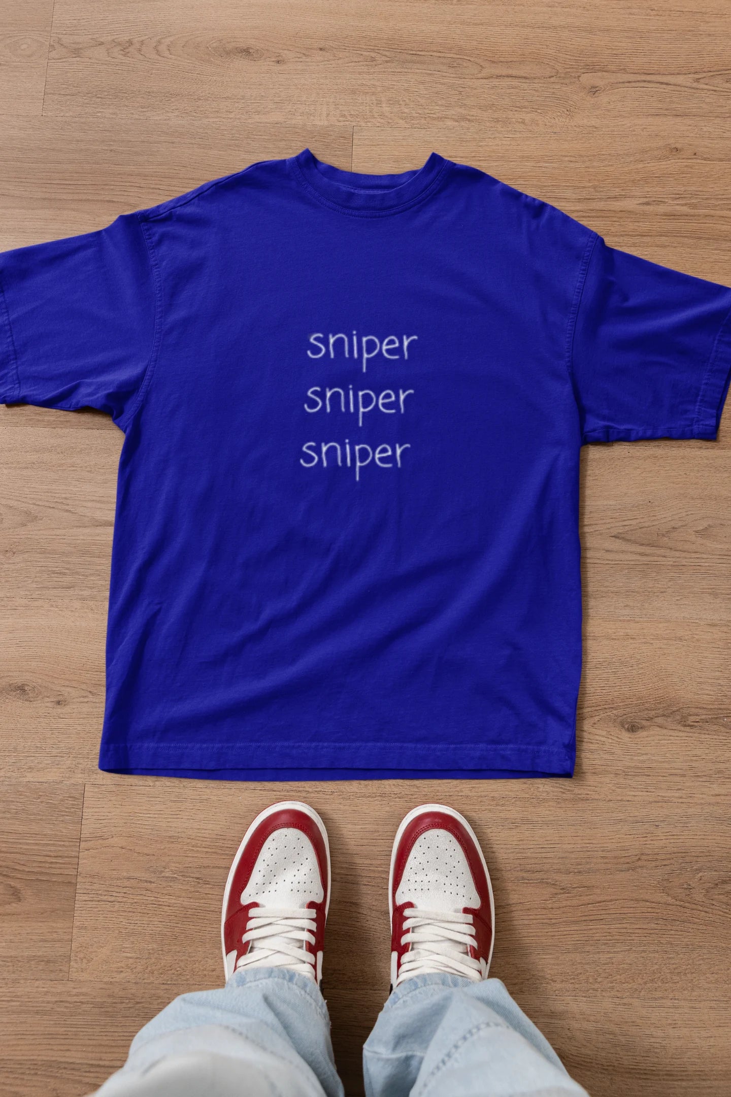 Sniper And Wifey | Couple | Dropped  Sleeve Unisex T-Shirt