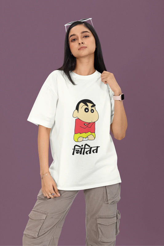 Chintit | Shinchan | Dropped Sleeve Unisex Tee