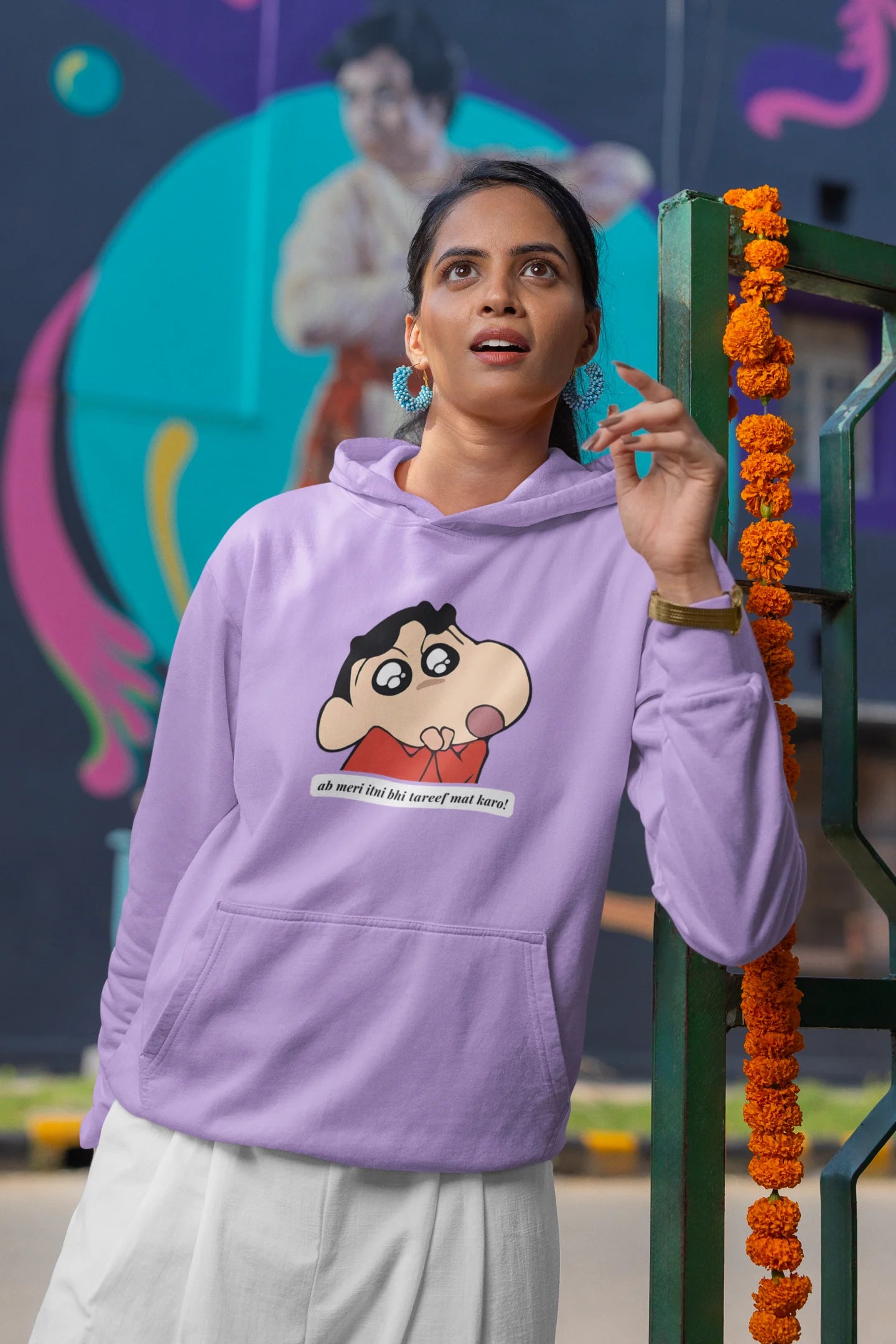 Itni Tareef | Shinchan | Premium Unisex Winter Hoodie