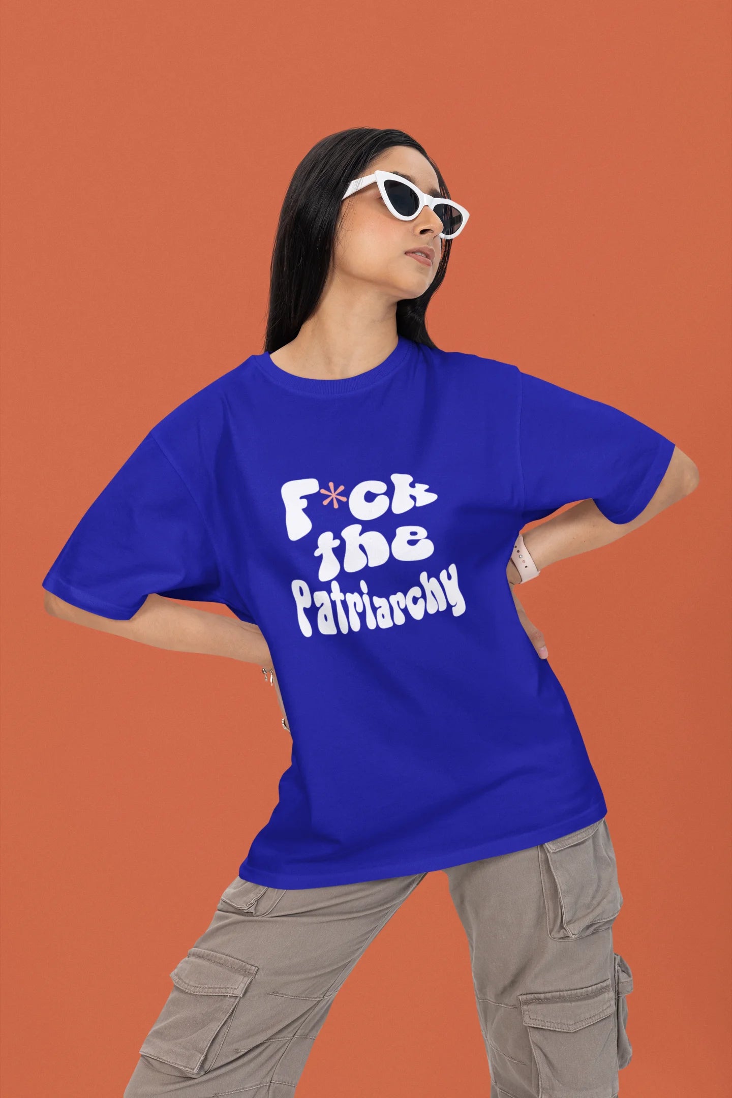 F**k the Patriarchy | T.S | Dropped Sleeve Unisex Tee