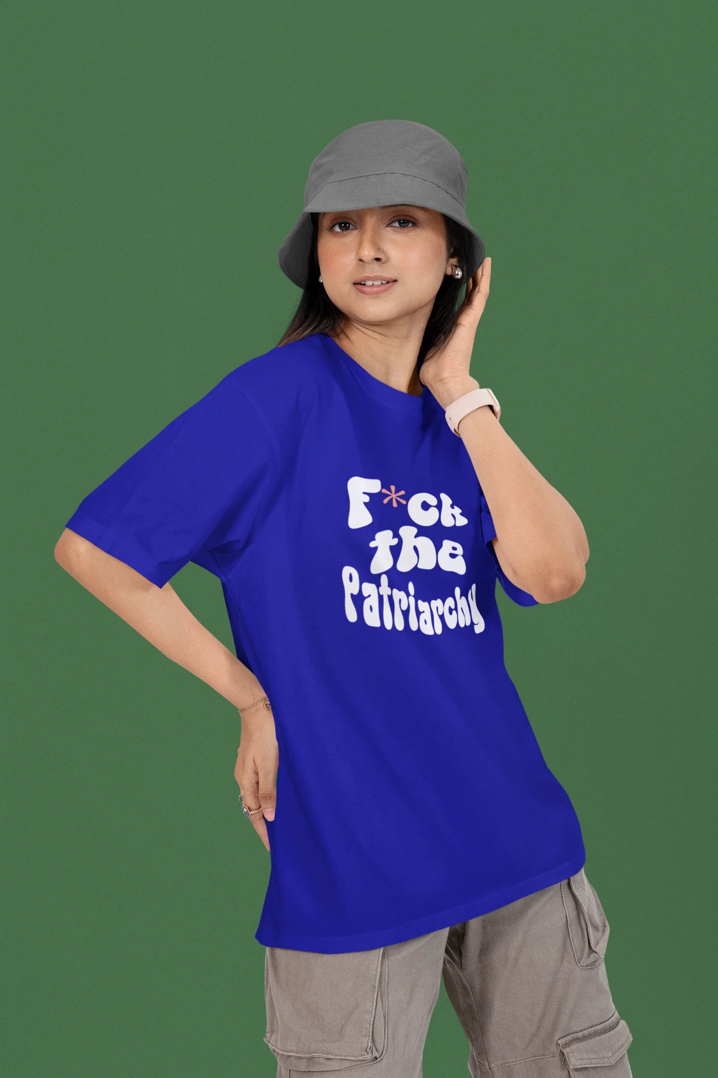 F**k the Patriarchy | T.S | Dropped Sleeve Unisex Tee